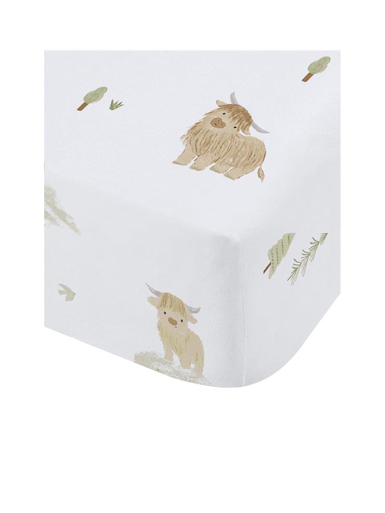 bianca-mini-moo-cow-100-cotton-fitted-sheet--nbspwhitestillFront