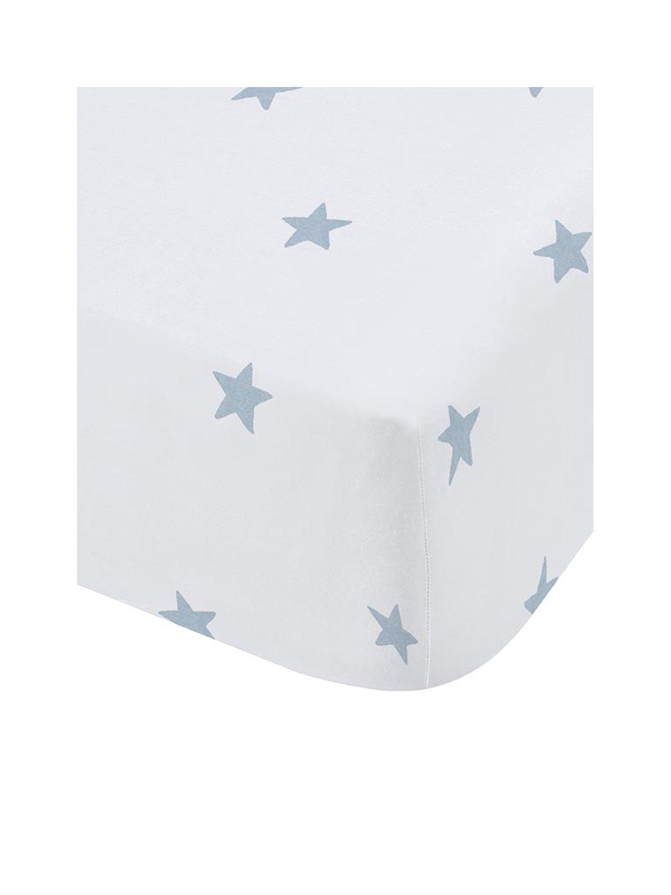bianca-mini-star-amp-stripes-100-cotton-fitted-sheet--nbspbluestillFront