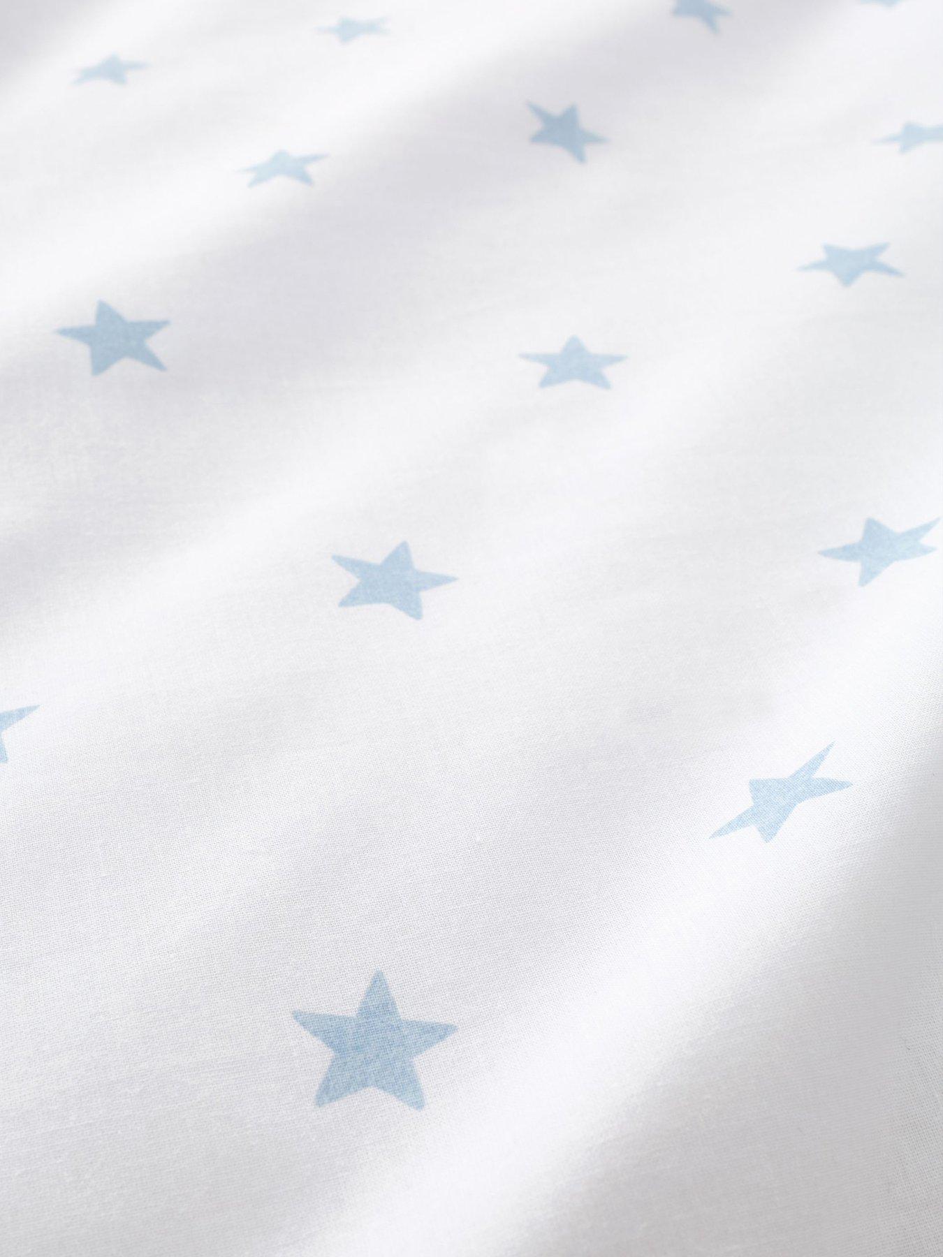 bianca-mini-star-amp-stripes-100-cotton-fitted-sheet--nbspblueback
