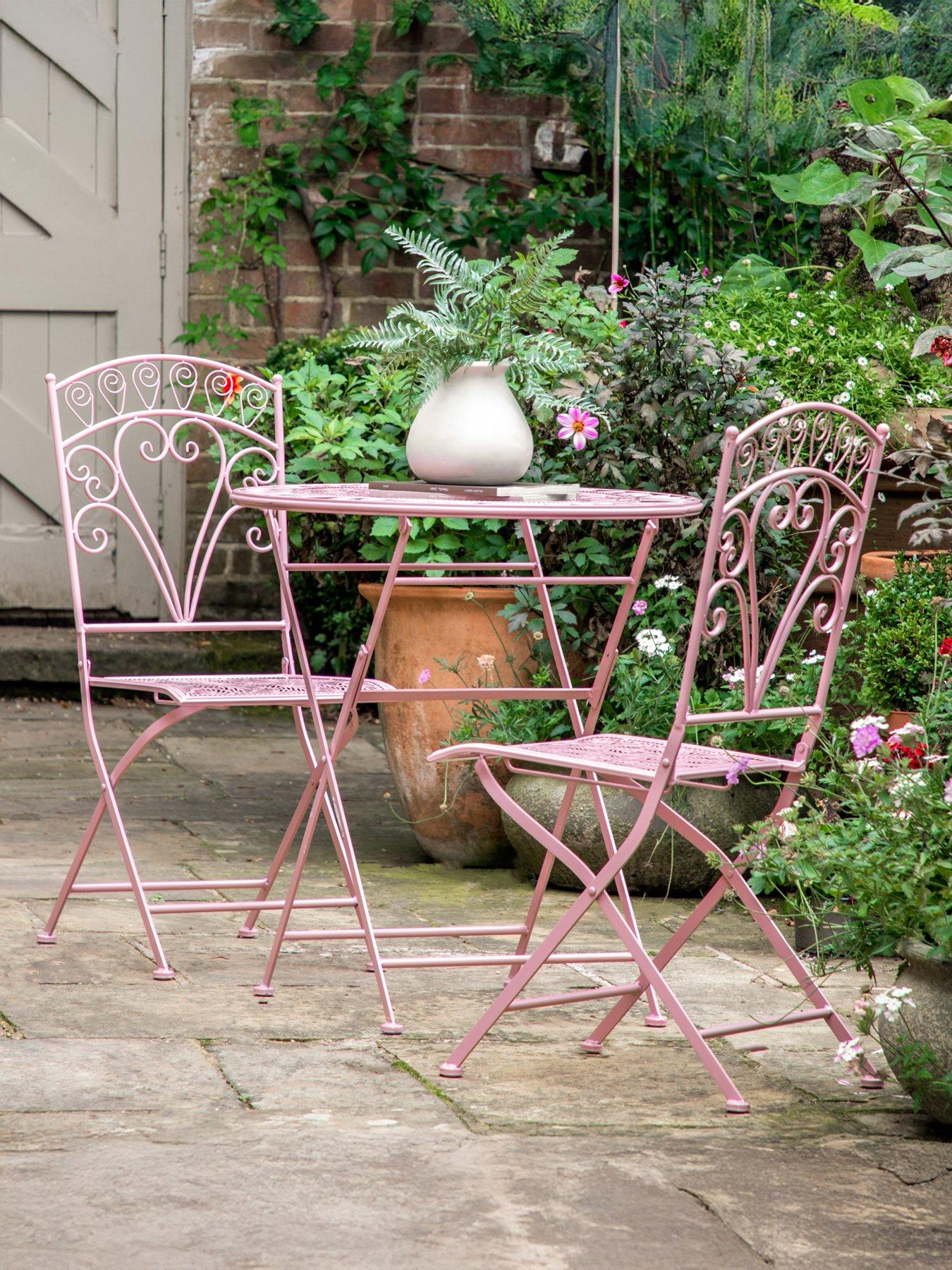 undefined Brindisi 2 Seater Bistro Set Coral