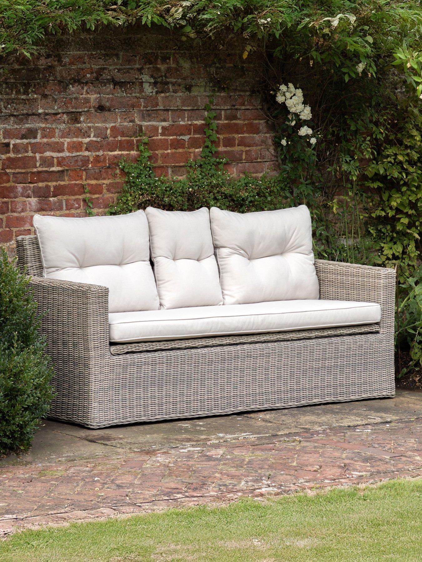 Gallery Direct Porto Storage Sofa 2 Seater 1900x830x840mm