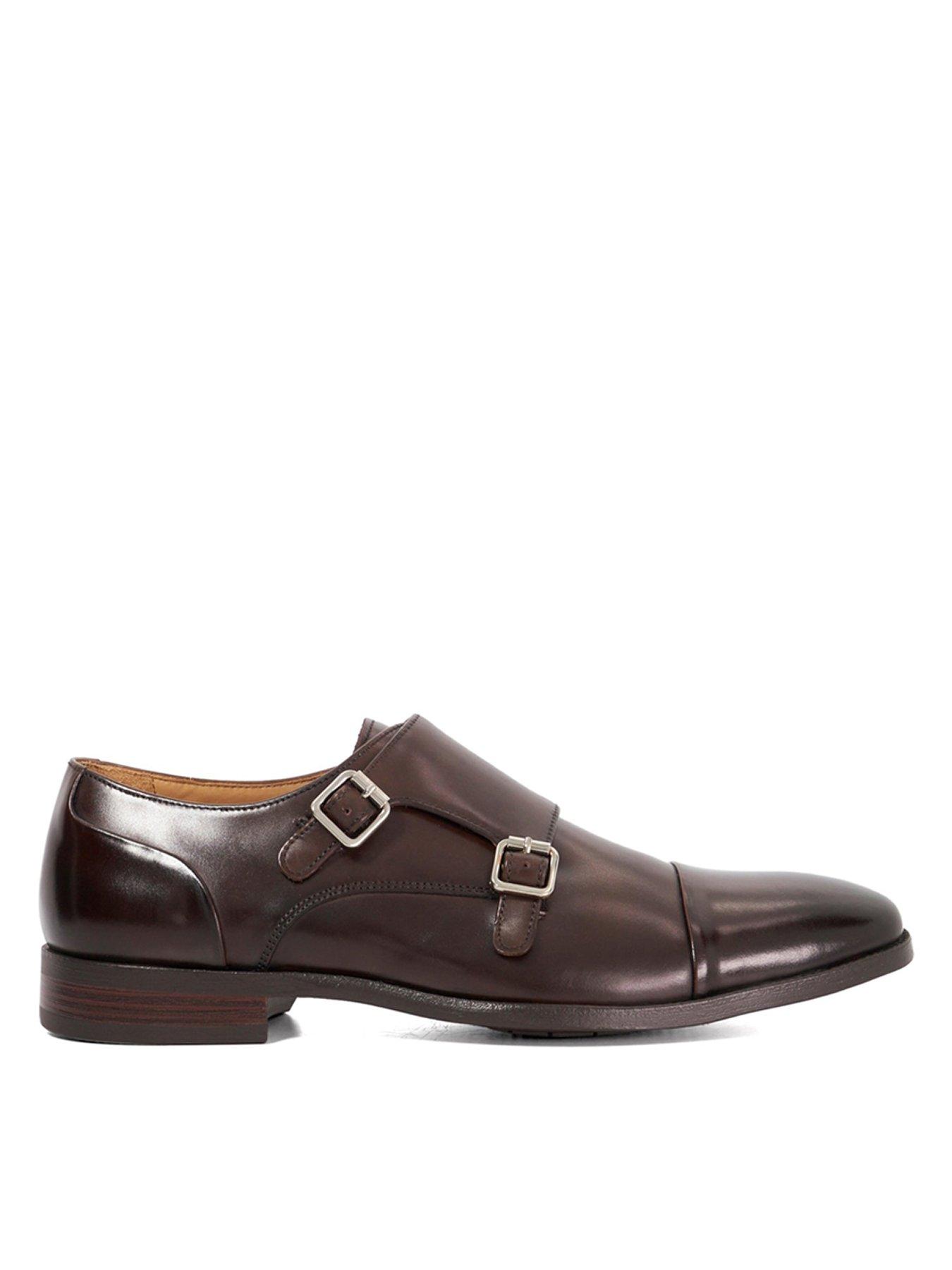 Dune London Dune Satchin 2 Formal Leather Monk Shoe