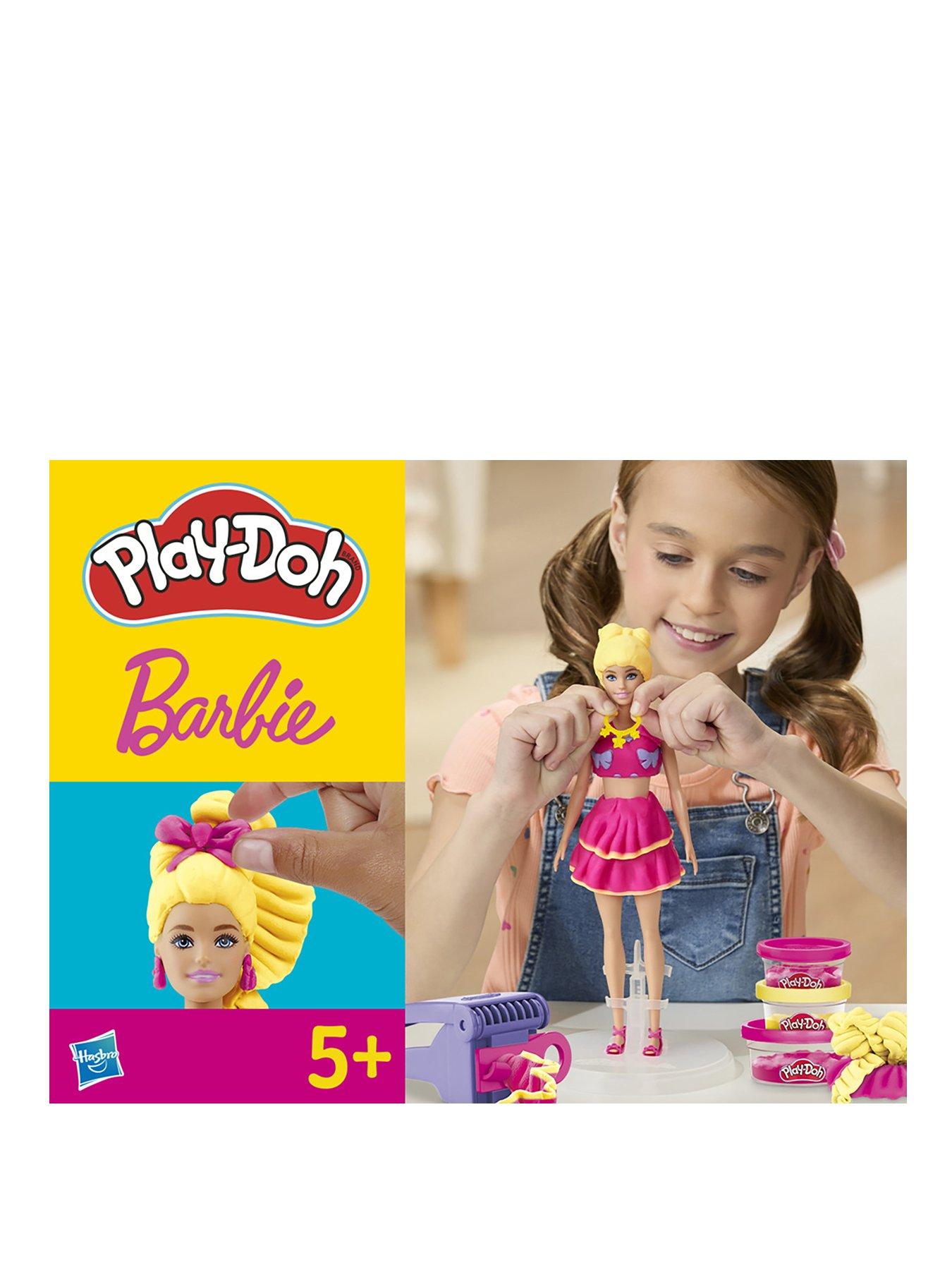 Image 1 of 7 of Play-Doh Barbie Ruffles &amp; Bows with Doll