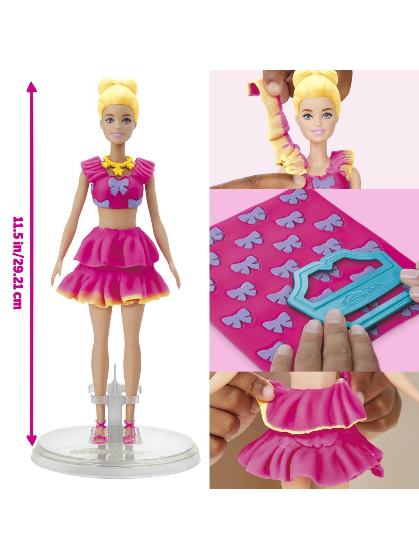 Image 2 of 7 of Play-Doh Barbie Ruffles &amp; Bows with Doll