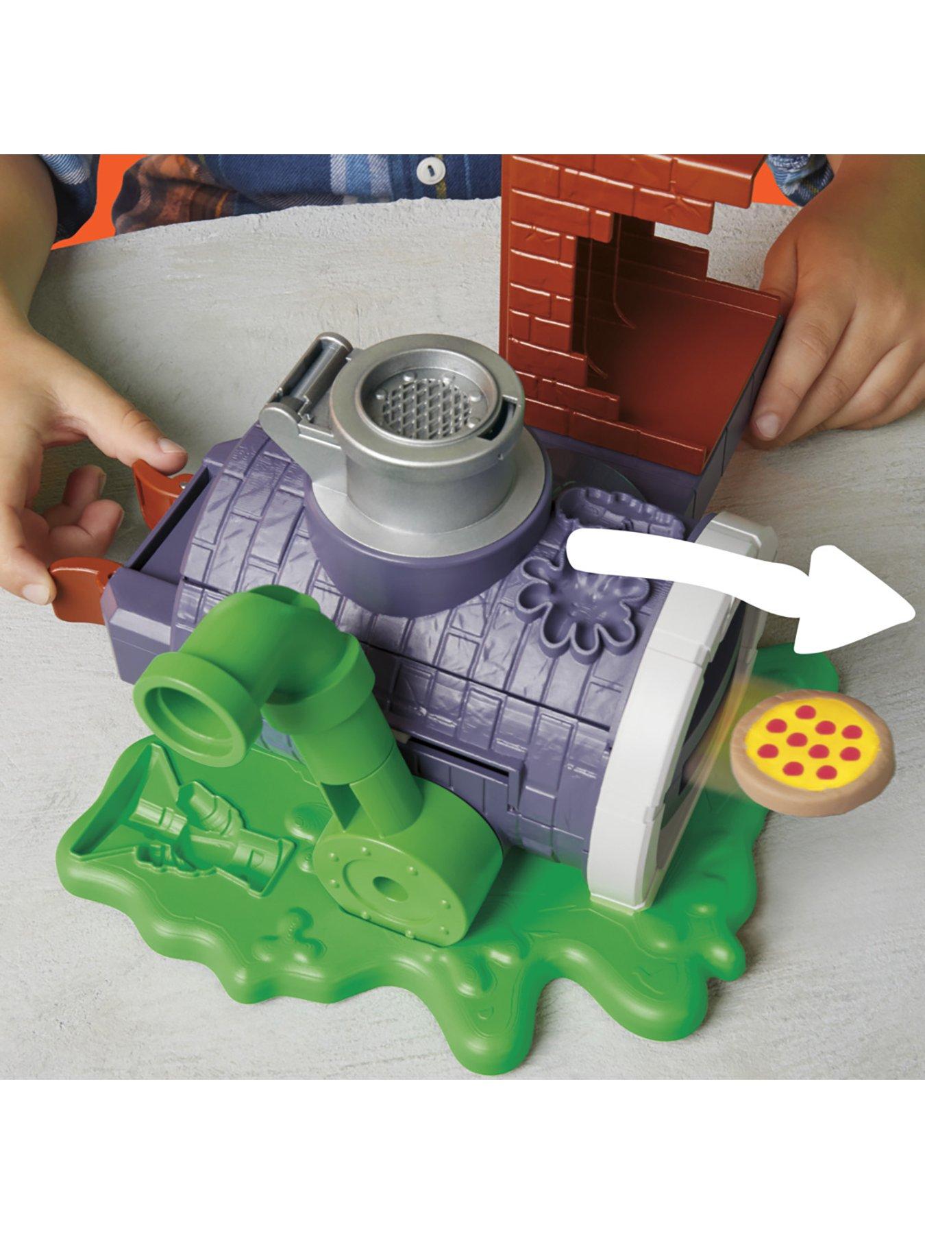 Image 7 of 7 of Play-Doh Teenage Mutant Ninja Turtles Slice and Blast Pizza Playset