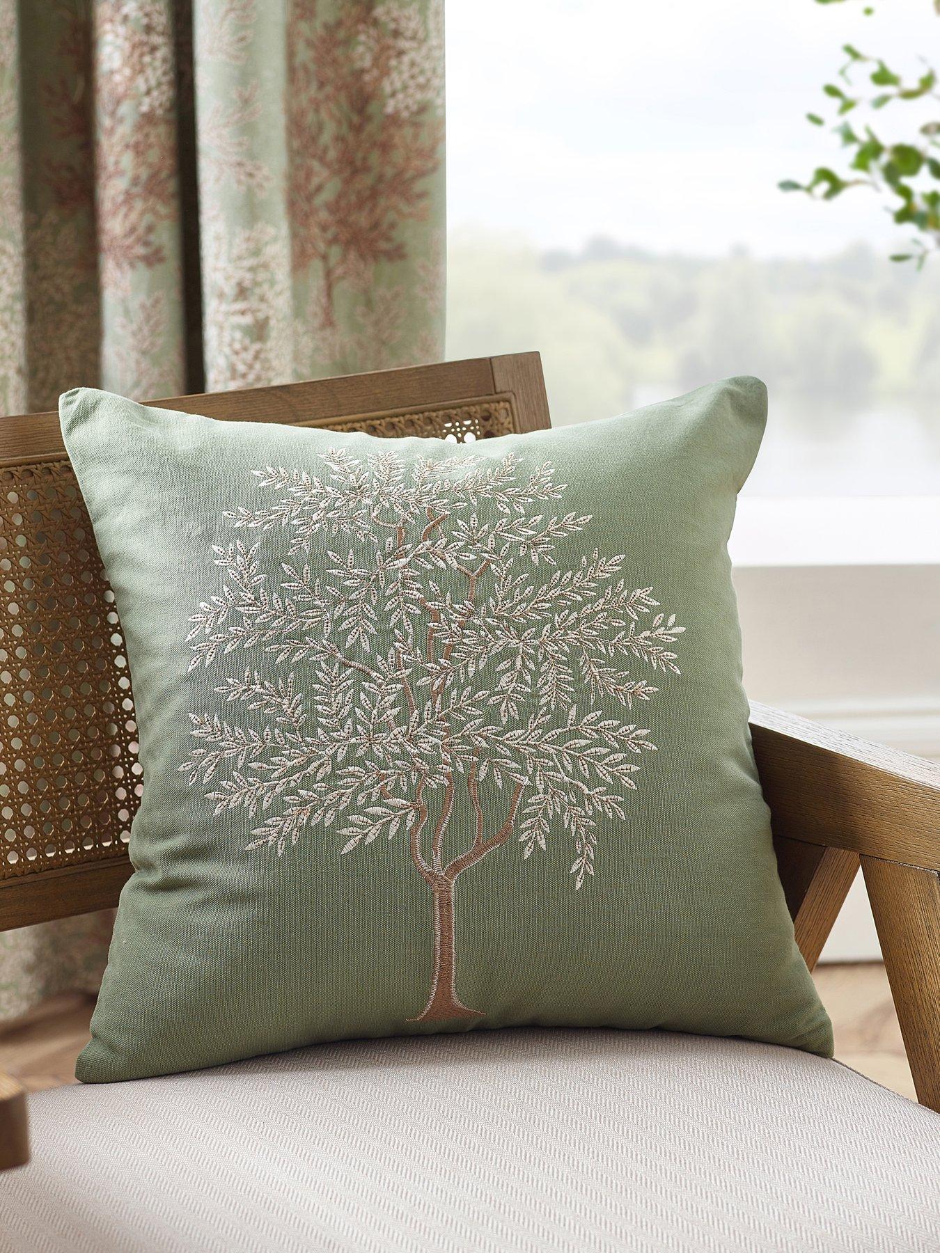 Catherine Lansfield Woodland Trees Cushion- 45x45cm