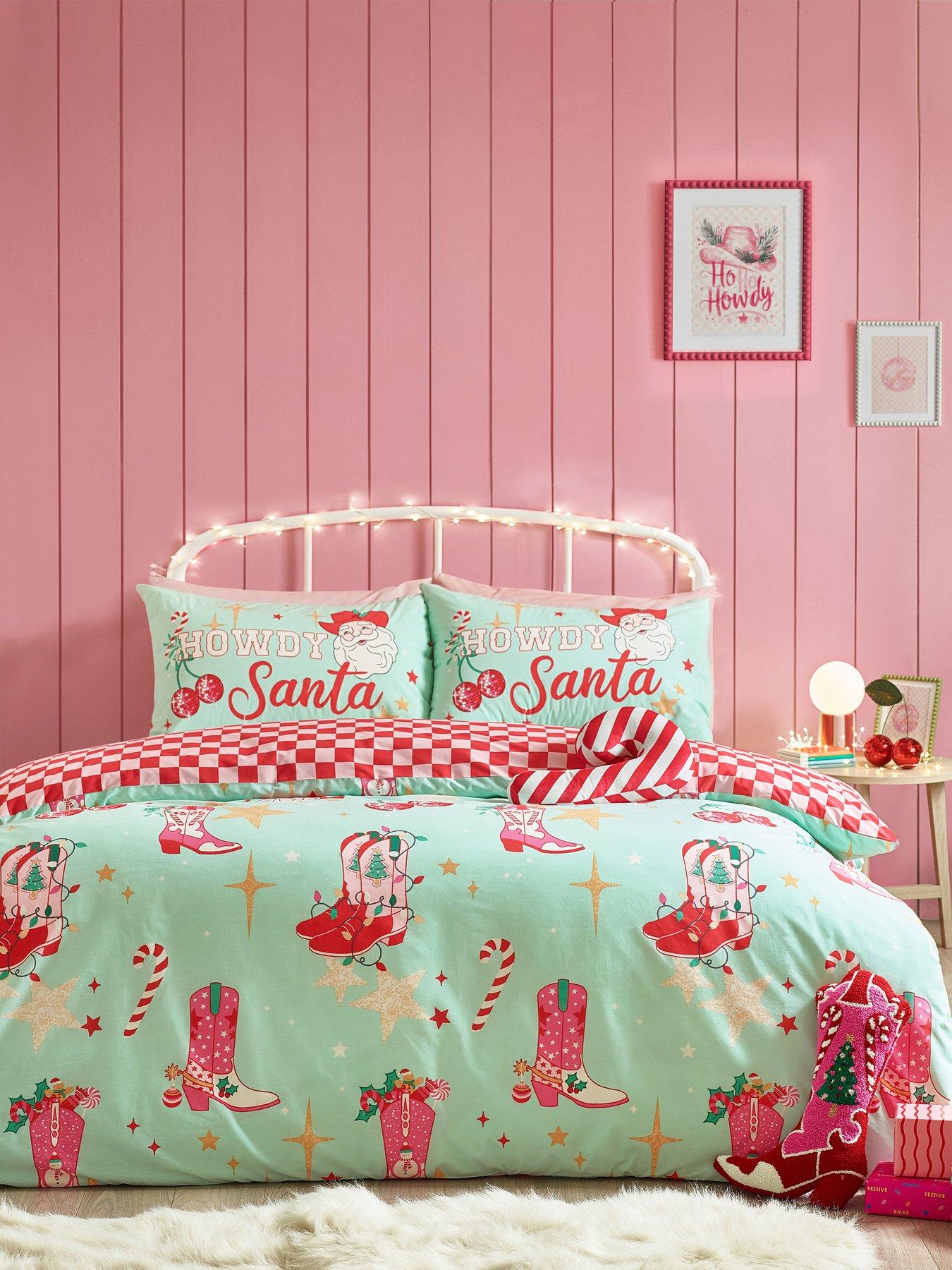 Catherine Lansfield Santas Howdy Christmas Duvet Set