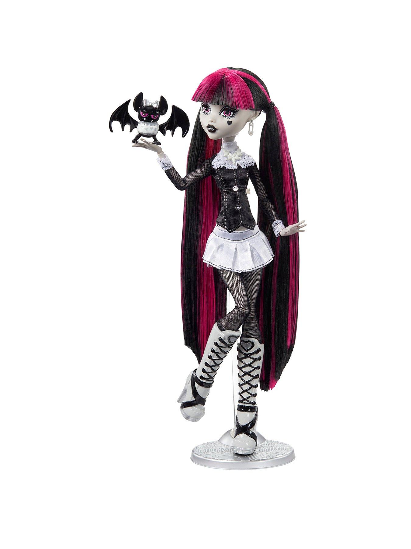 undefined Monster High Doll with Posters, Draculaura in Black and White