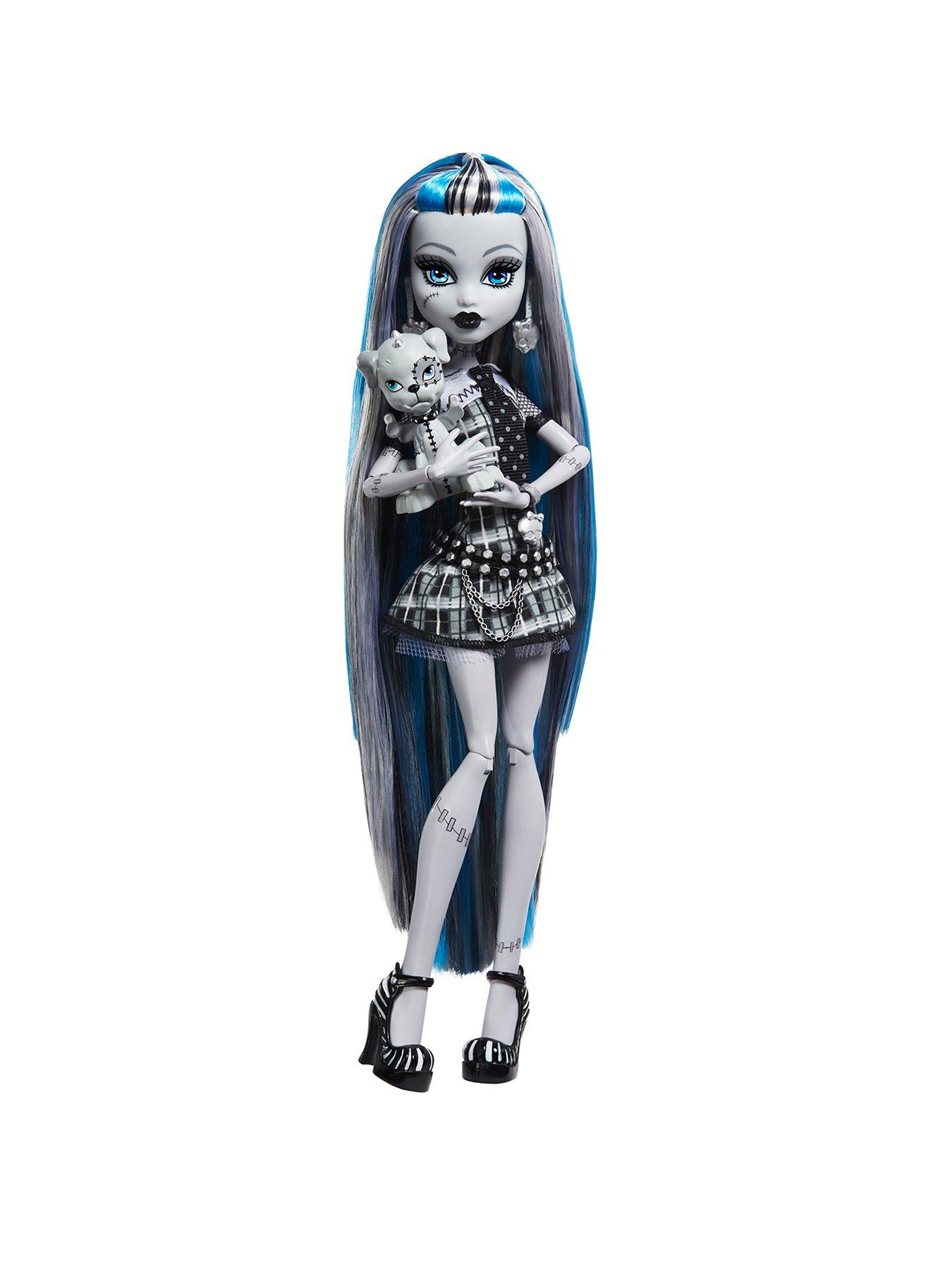 undefined Monster High Doll with Posters, Frankie Stein in Black and White