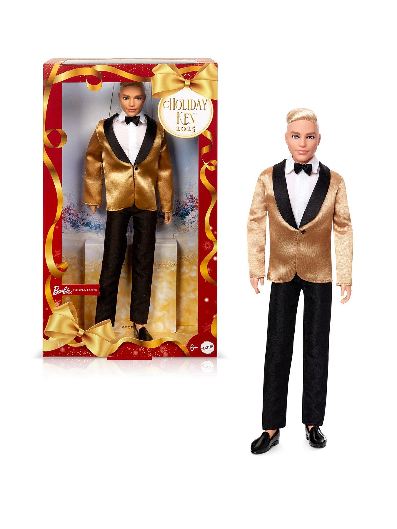 Barbie Seasonal Celebrations -Barbie Holiday Ken Doll - Blonde Hair