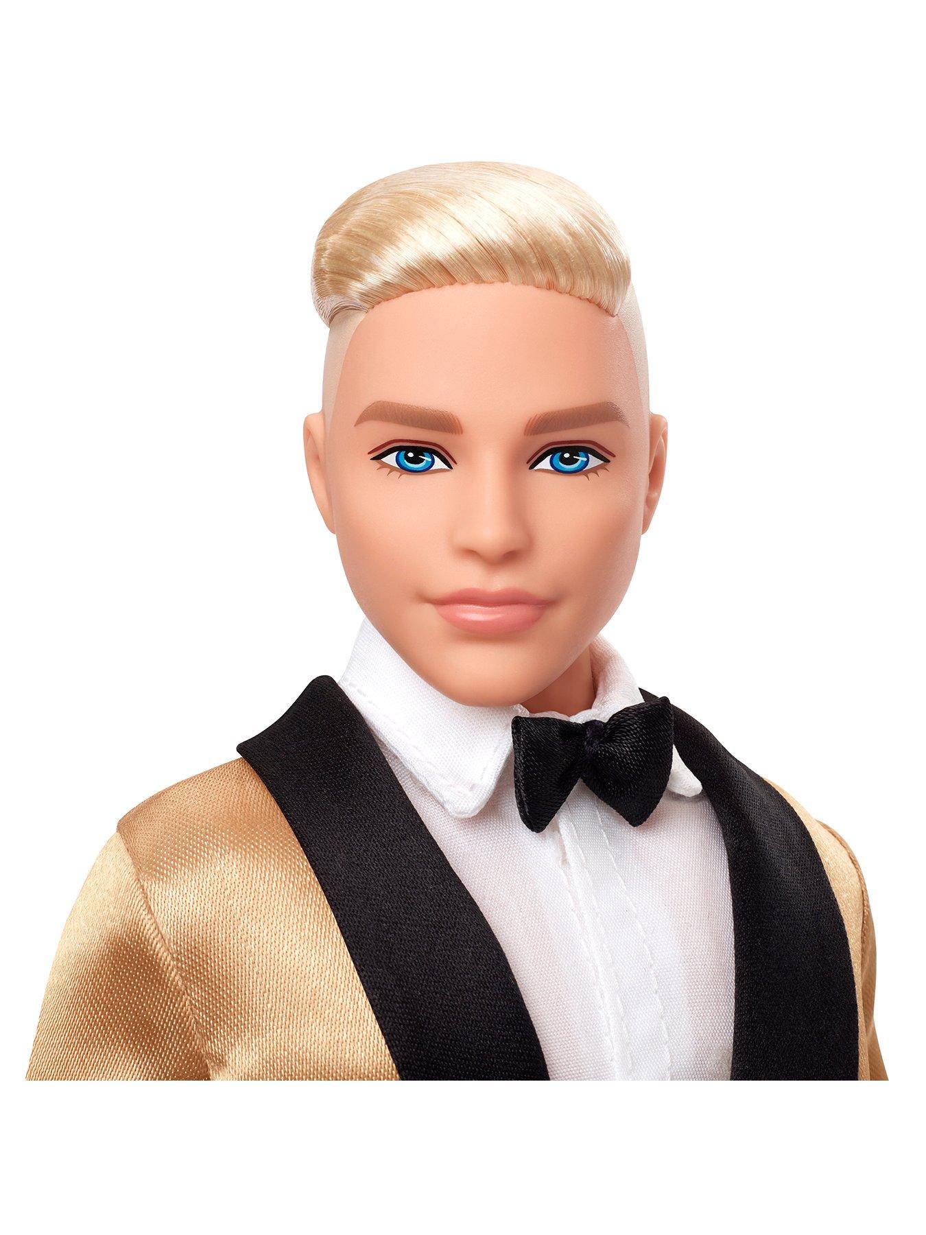 Image 3 of 5 of Barbie Seasonal Celebrations -Barbie Holiday Ken Doll - Blonde Hair