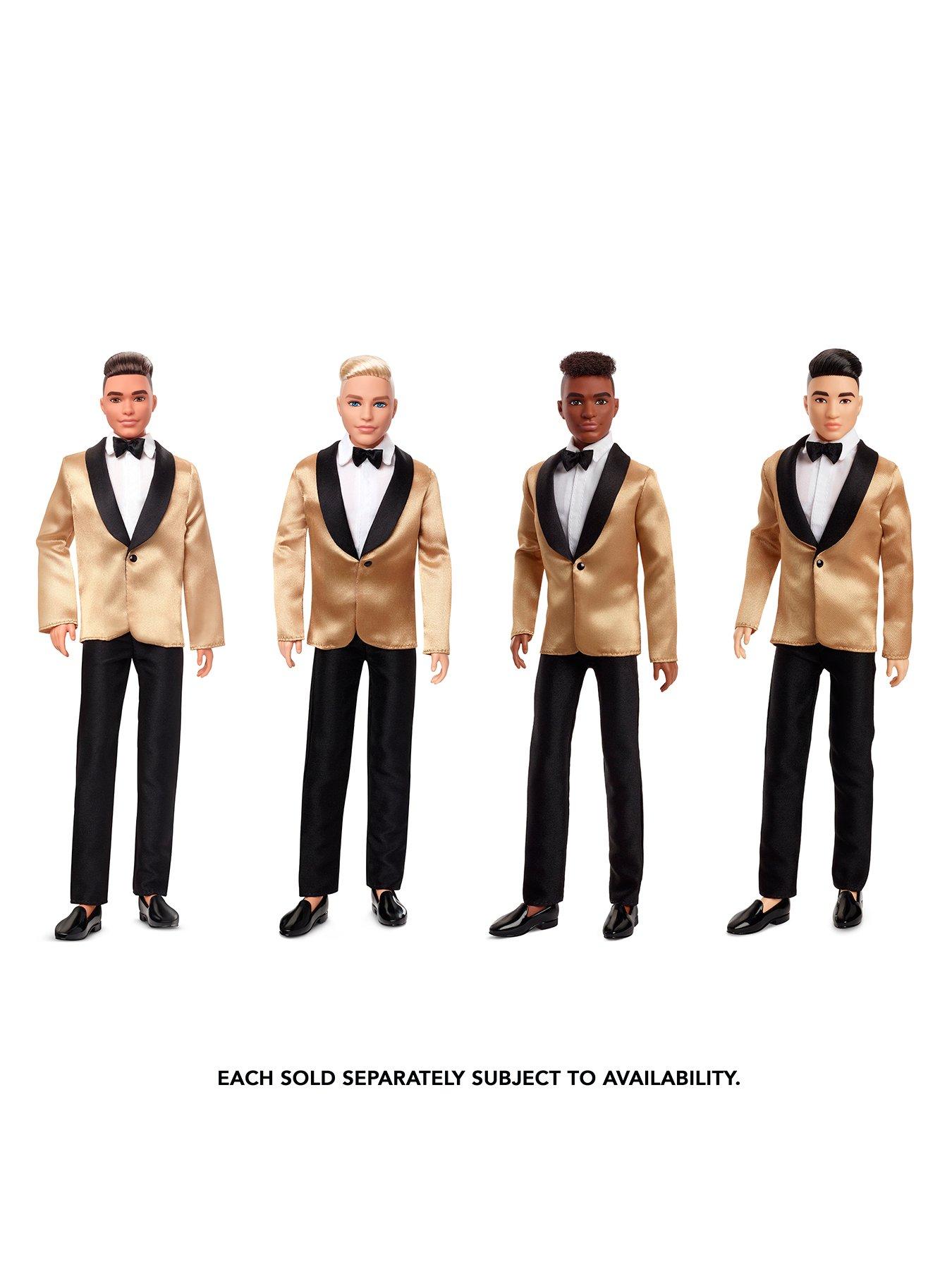 Image 4 of 5 of Barbie Seasonal Celebrations -Barbie Holiday Ken Doll - Blonde Hair