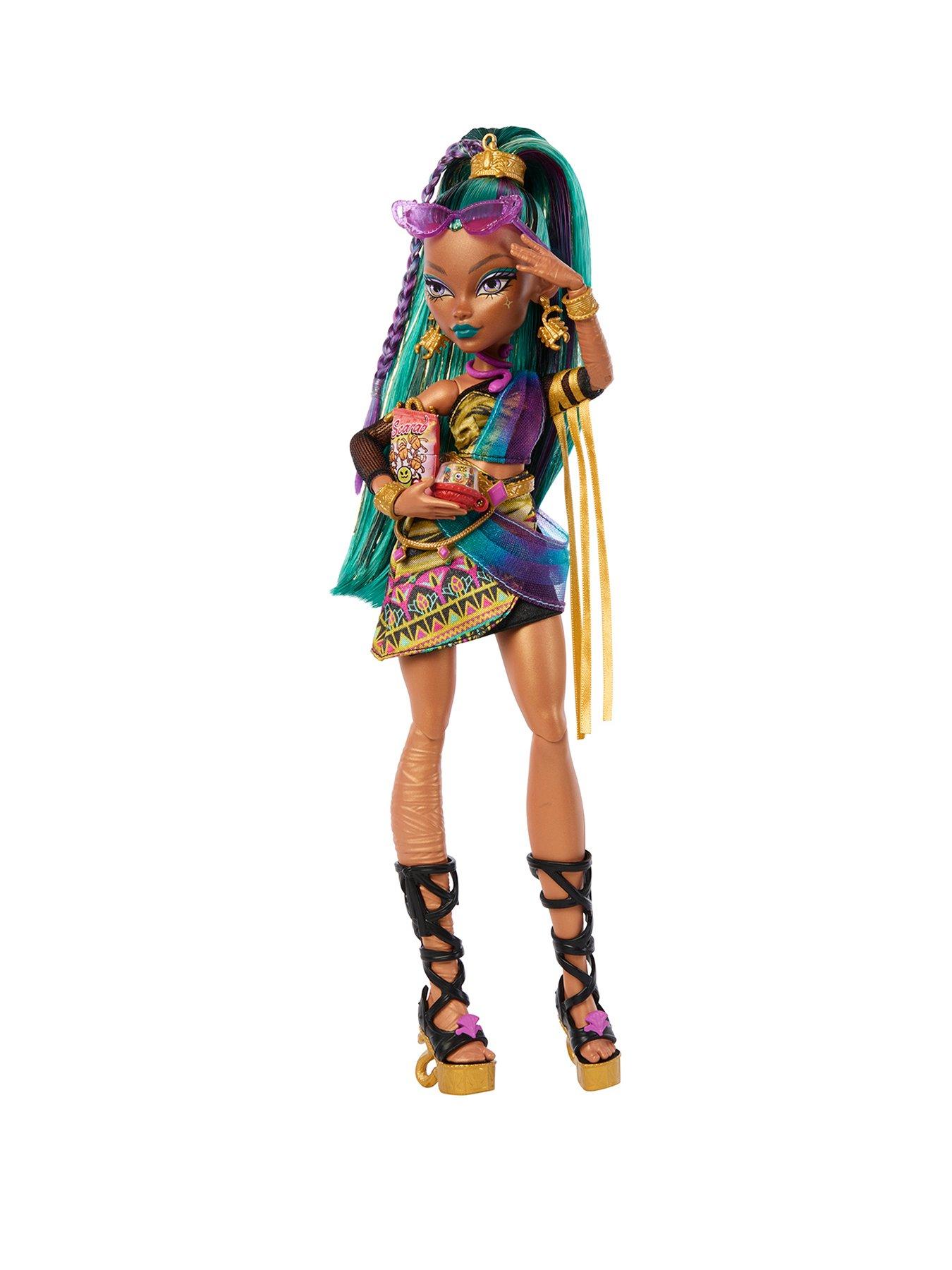 monster-high-monster-high-nefera-de-nile-doll-with-pet-scarab-lavish-and-7-accessories-like-purse-and-snacks