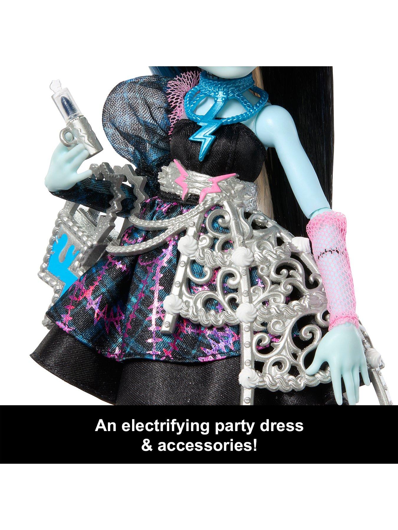 open lace back dress Monster High Cleo De Nile Doll in Monster Ball Party Dress with Themed –  BumbleToys