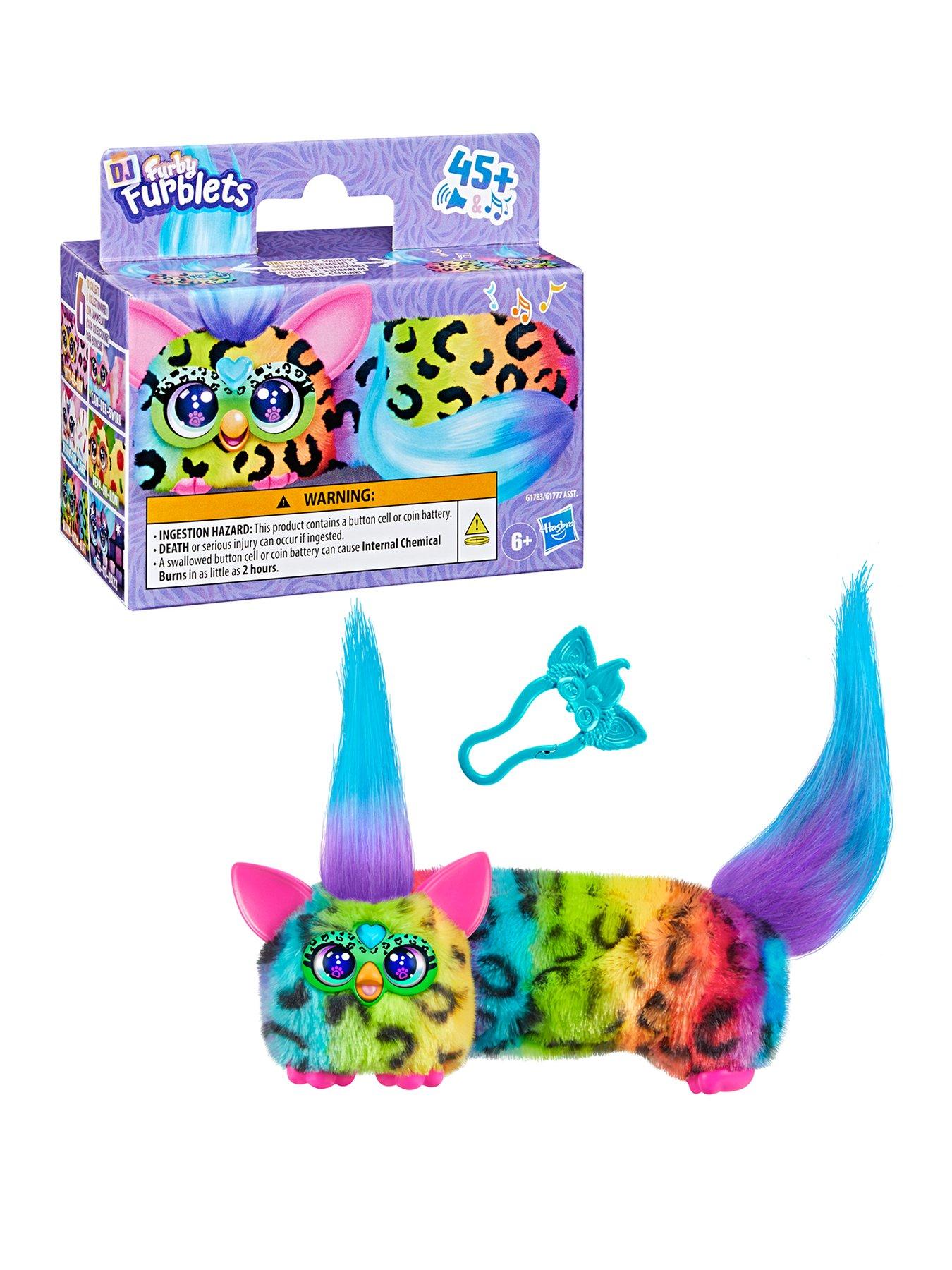 Furby DJ Furblets Rain-Bow-Kat Interactive Plush Toy