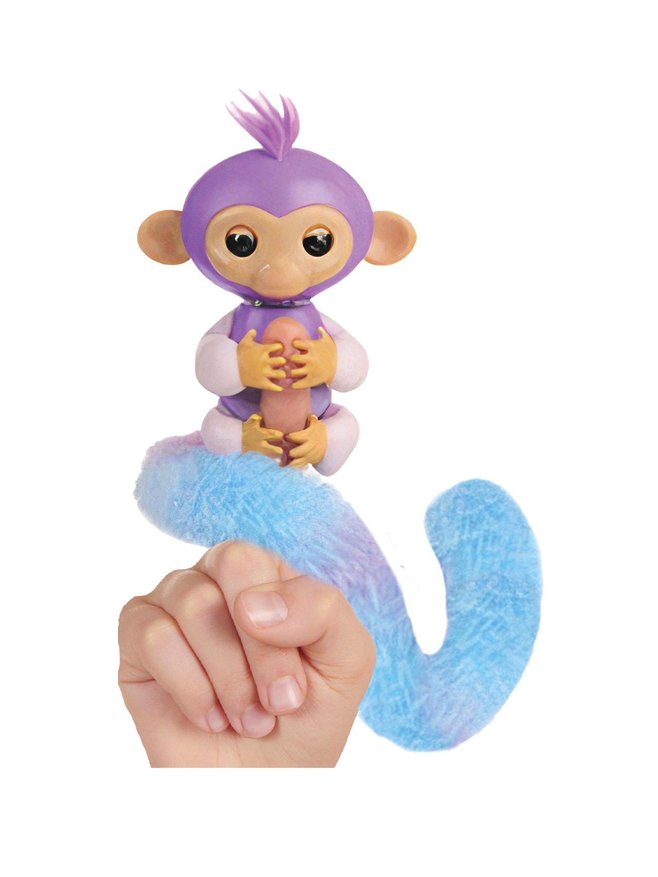 Fingerlings Snuggle Tails Monkey Electronic Pet - Coco