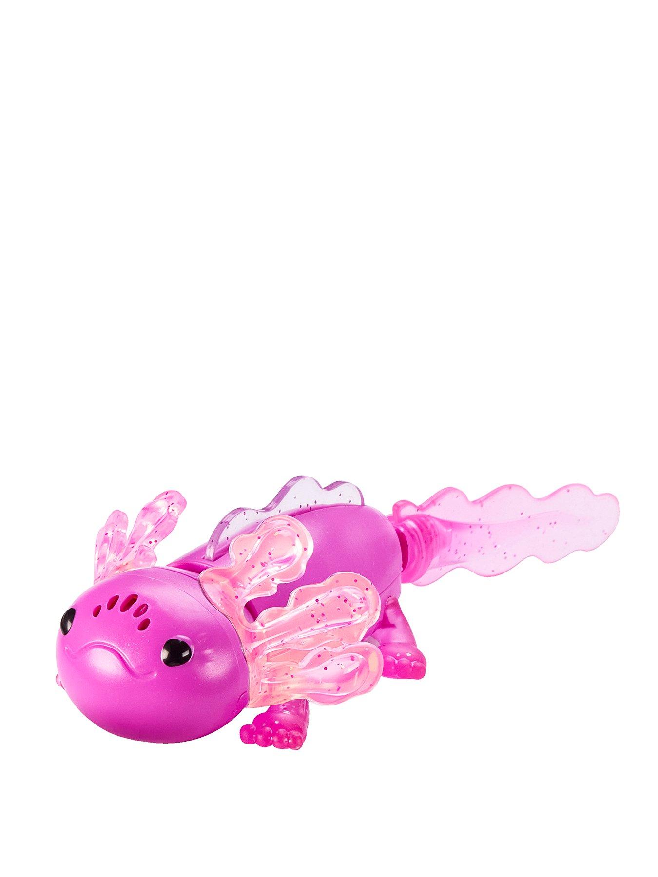 Image 1 of 7 of Fingerlings Fingerlings Baby Axolotl Interactive&nbsp;Pet -&nbsp;Pink