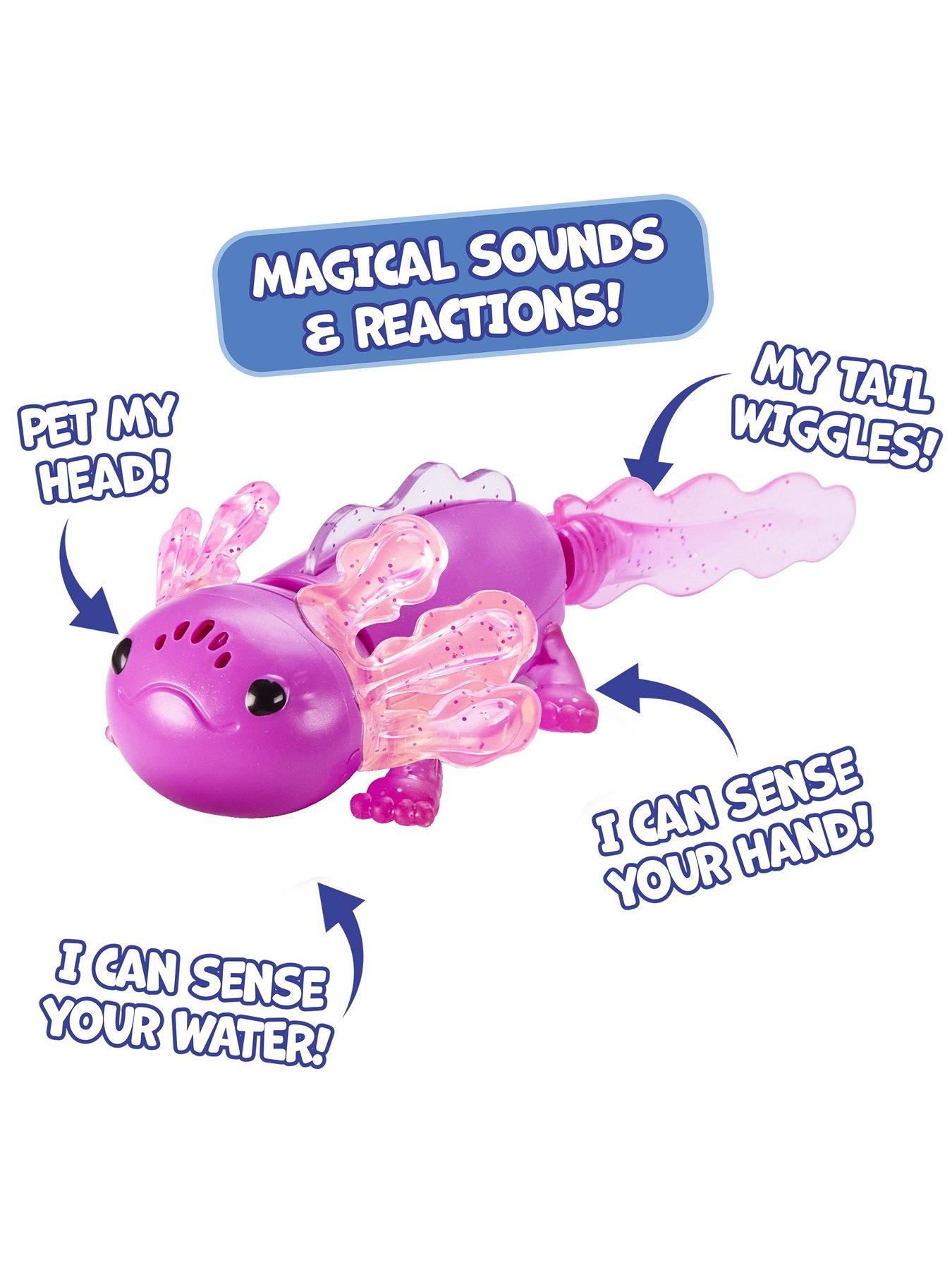 Image 3 of 7 of Fingerlings Fingerlings Baby Axolotl Interactive&nbsp;Pet -&nbsp;Pink
