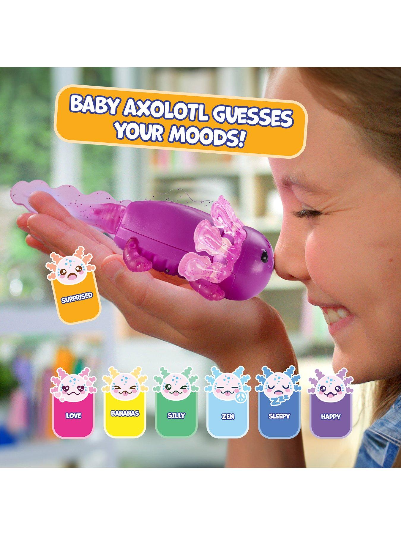 Image 4 of 7 of Fingerlings Fingerlings Baby Axolotl Interactive&nbsp;Pet -&nbsp;Pink