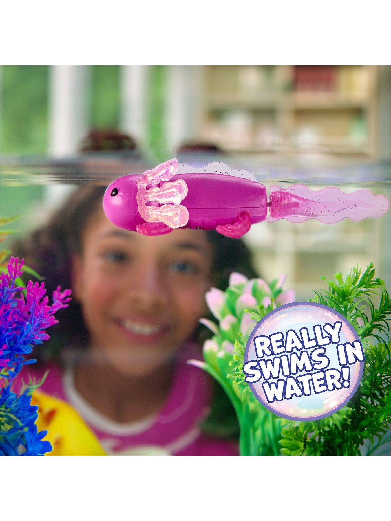 Image 5 of 7 of Fingerlings Fingerlings Baby Axolotl Interactive&nbsp;Pet -&nbsp;Pink