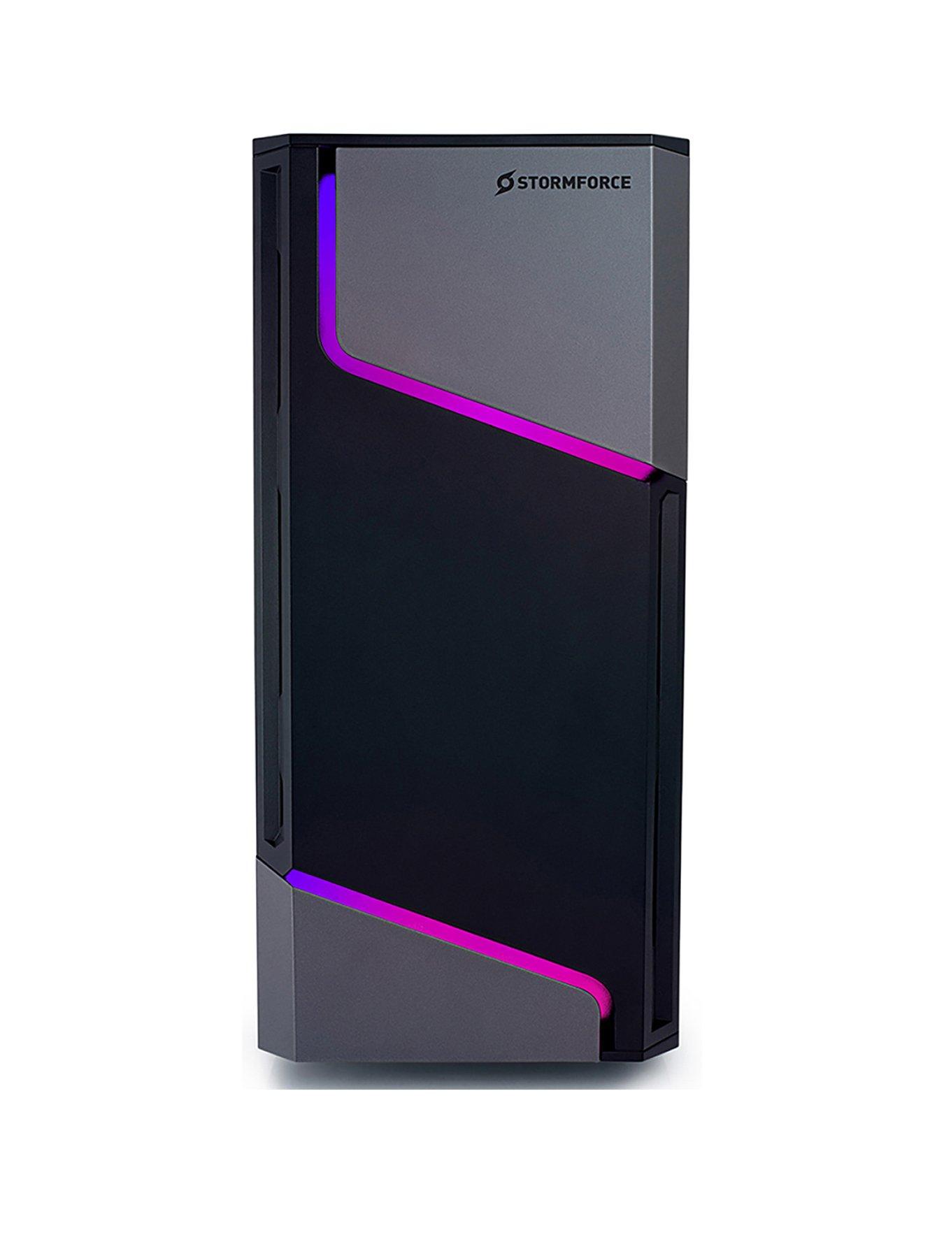 Image 2 of 5 of Stormforce MX360 - GeForce RTX 5060 - Core i5 - 16GB 1TB - Gaming Desktop - Black