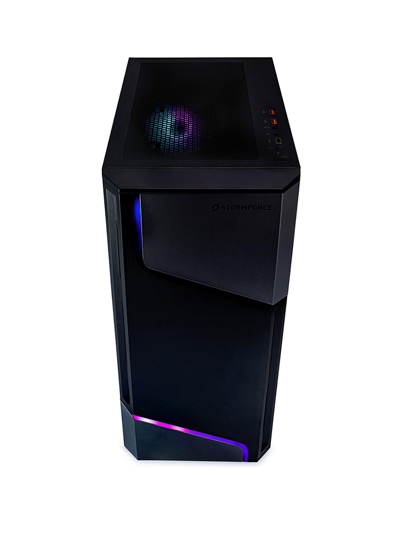 Image 3 of 5 of Stormforce MX360 - GeForce RTX 5060 - Core i5 - 16GB 1TB - Gaming Desktop - Black