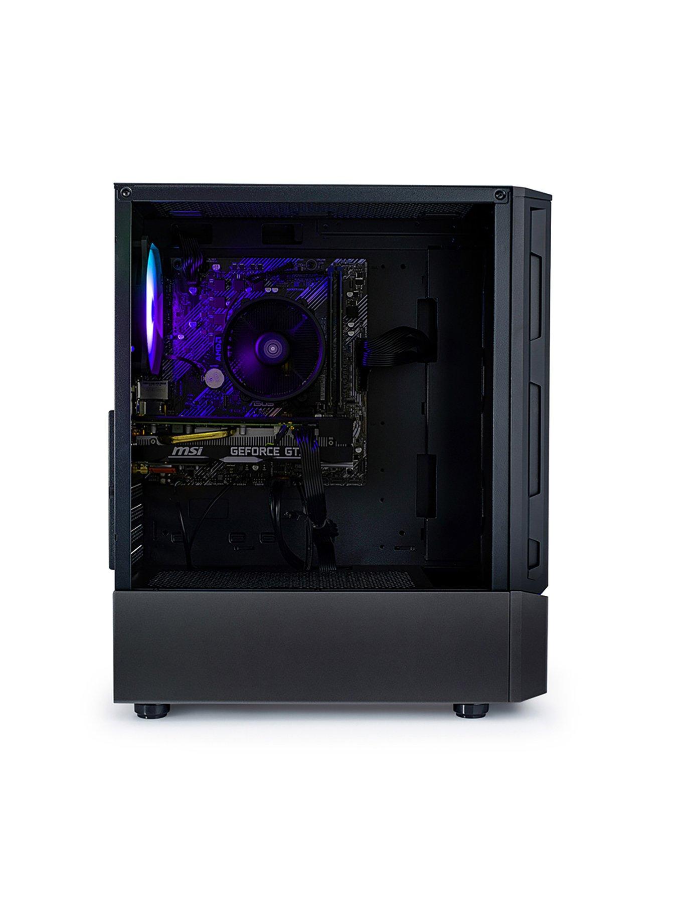 Image 4 of 5 of Stormforce MX360 - GeForce RTX 5060 - Core i5 - 16GB 1TB - Gaming Desktop - Black