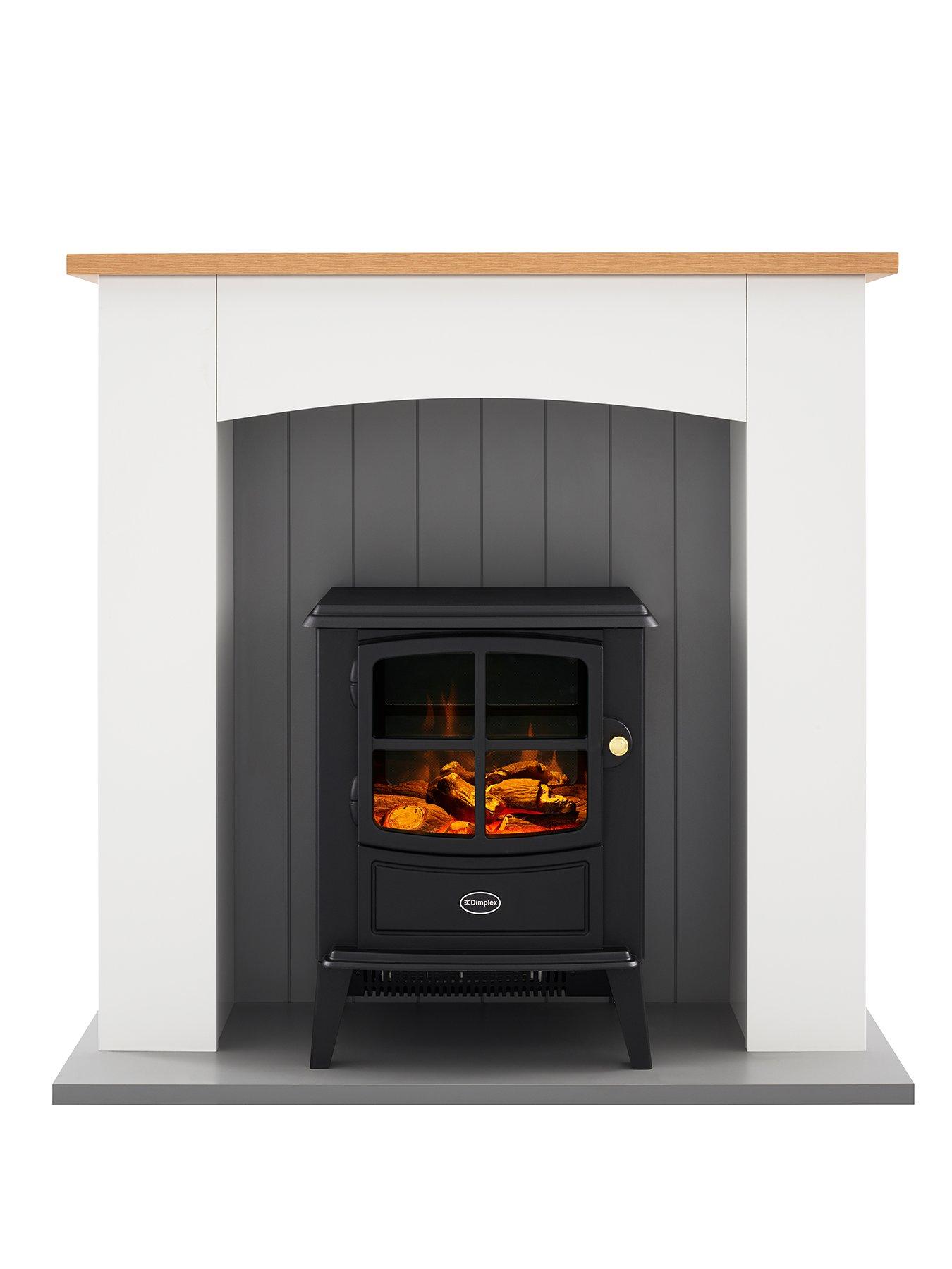 Image 1 of 8 of Dimplex Oakmead Optiflame Suite