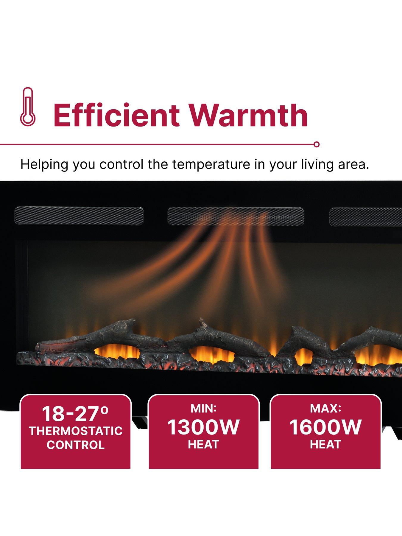 Image 3 of 8 of Dimplex Sierra 60" Linear Wall Fire