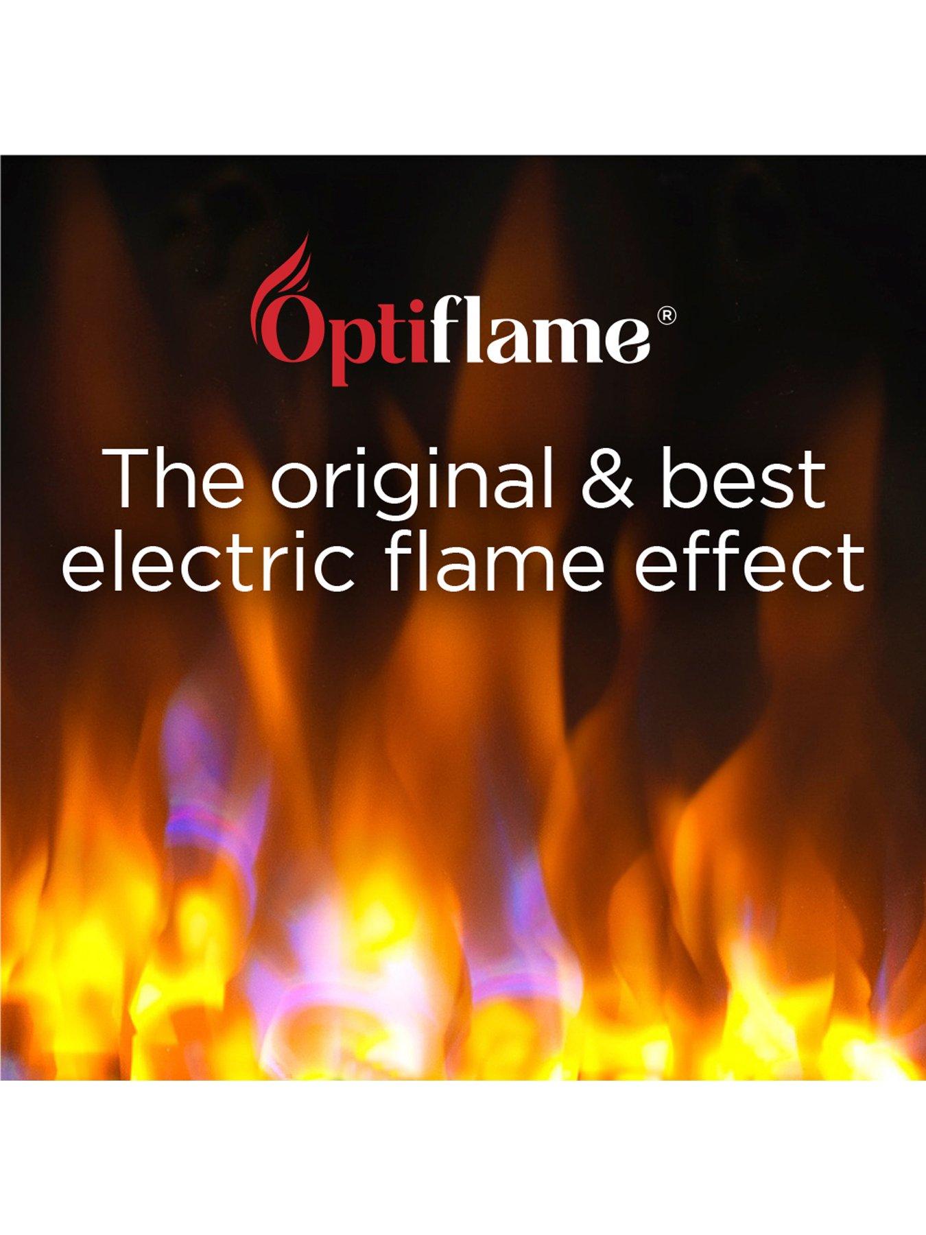 Image 7 of 8 of Dimplex Helmsdale Chrome Optiflame Electric Fire