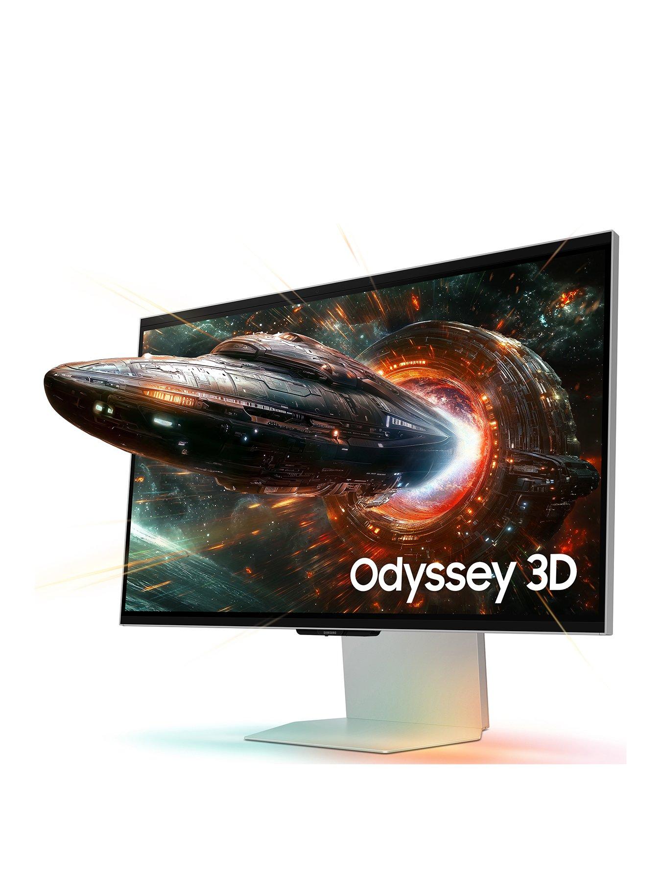 undefined Odyssey 3D G90XF 27in Gaming Monitor - 4K UHD, 165Hz