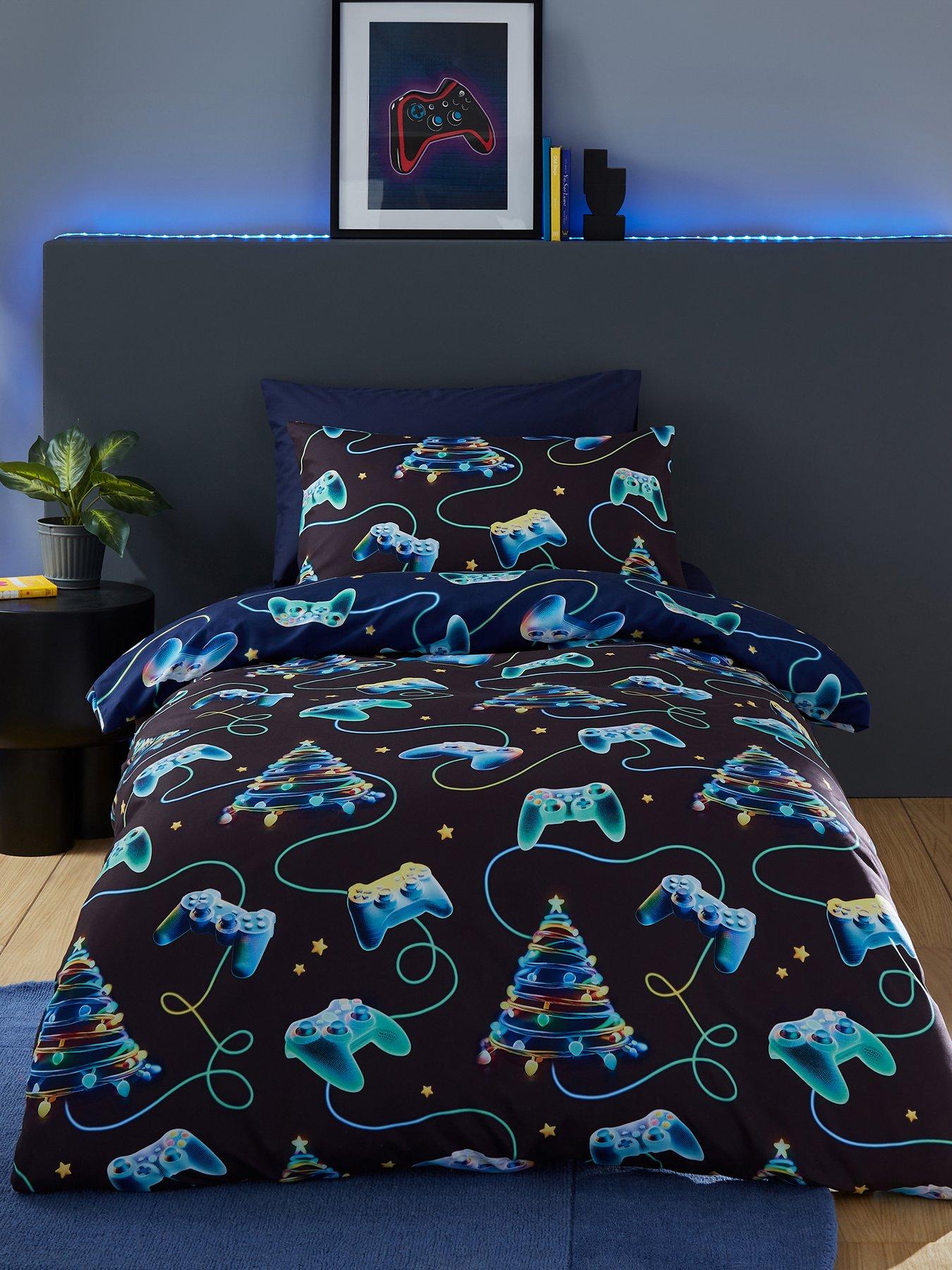 catherine-lansfield-christmas-gamer-duvet-set
