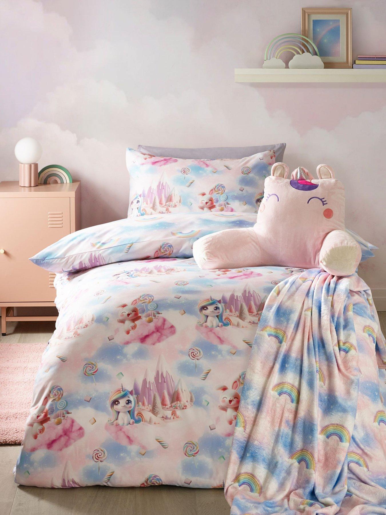 Catherine Lansfield Candy Unicorn Duvet Set