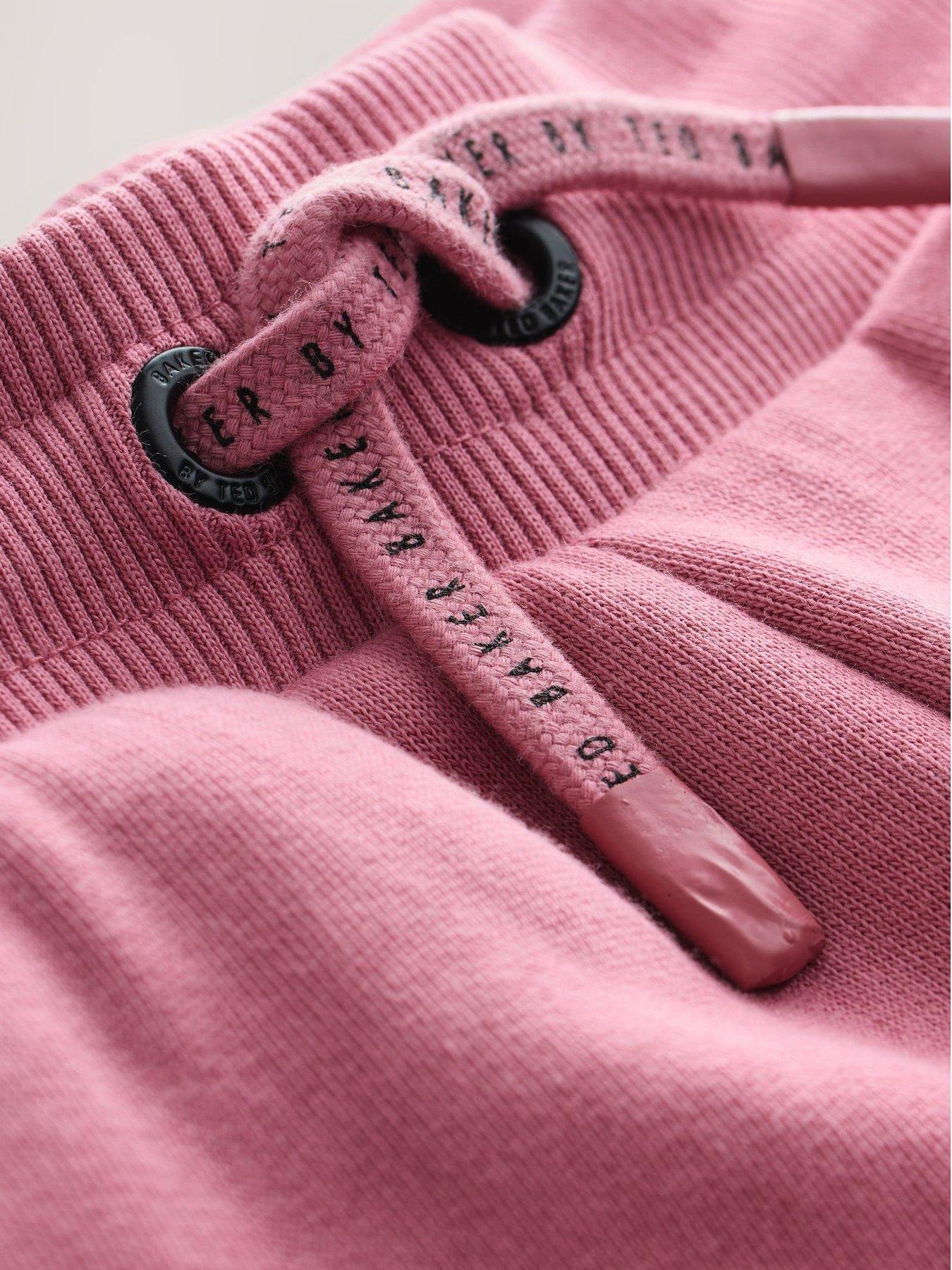 ted-baker-older-girls-2-pack-joggers-pinkdetail