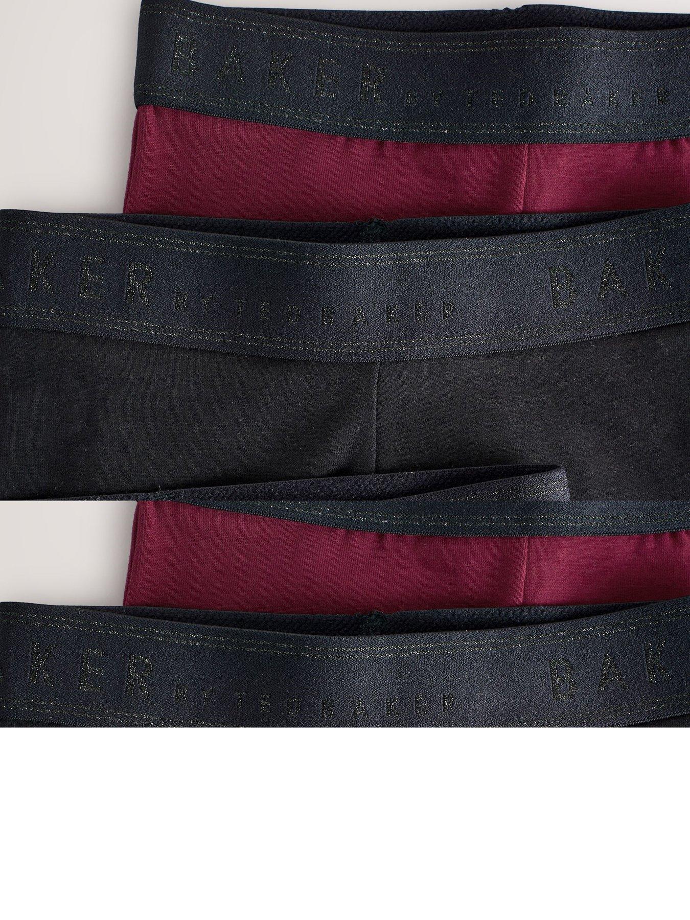 Image 4 of 6 of Ted Baker Younger Girls 3 Pack Leggings - Black