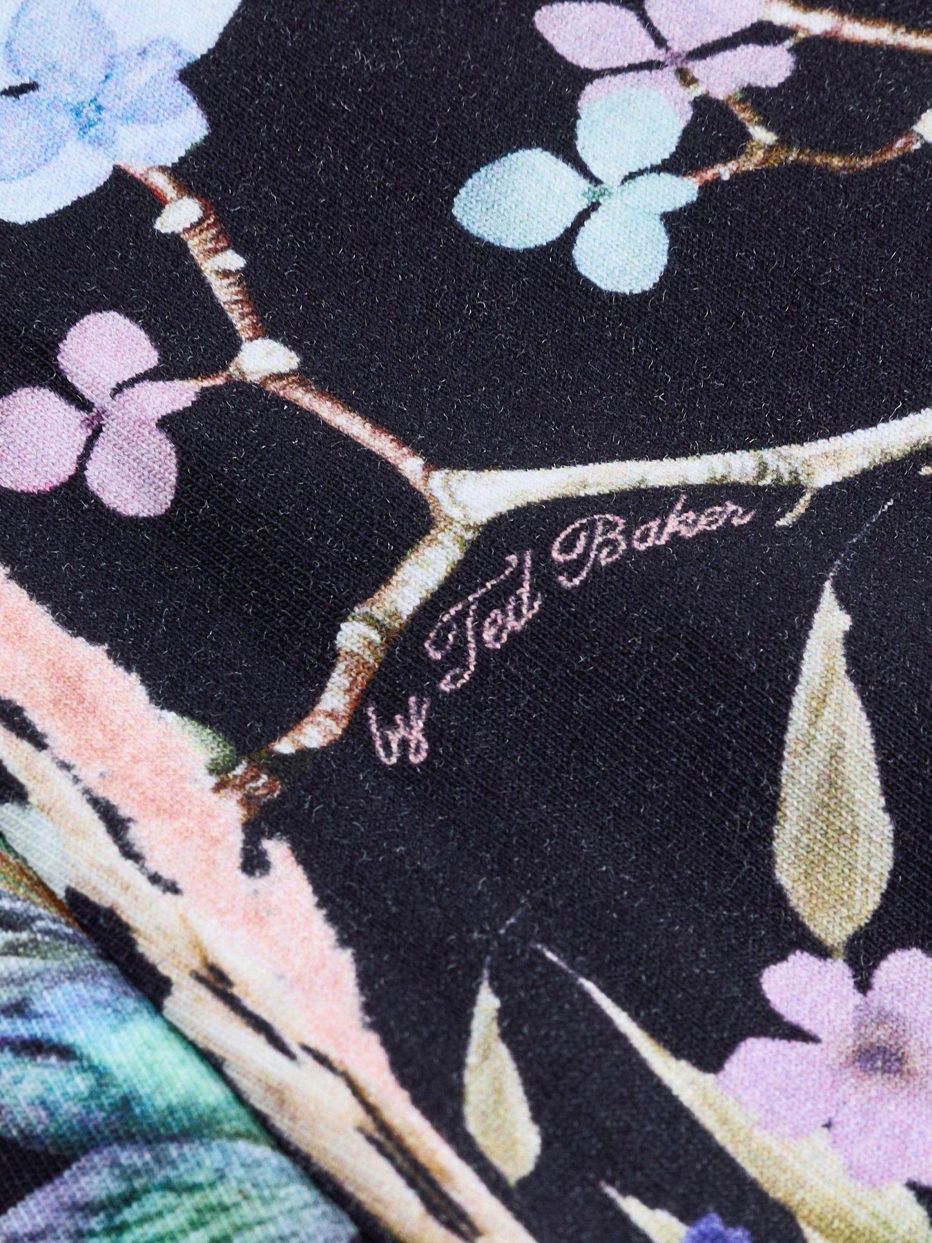 Image 6 of 6 of Ted Baker Younger Girls 3 Pack Leggings - Black