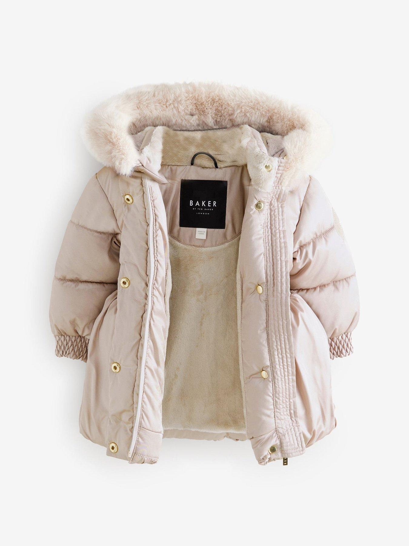 Image 5 of 6 of Ted Baker Younger Girls Bubble Coat - Beige