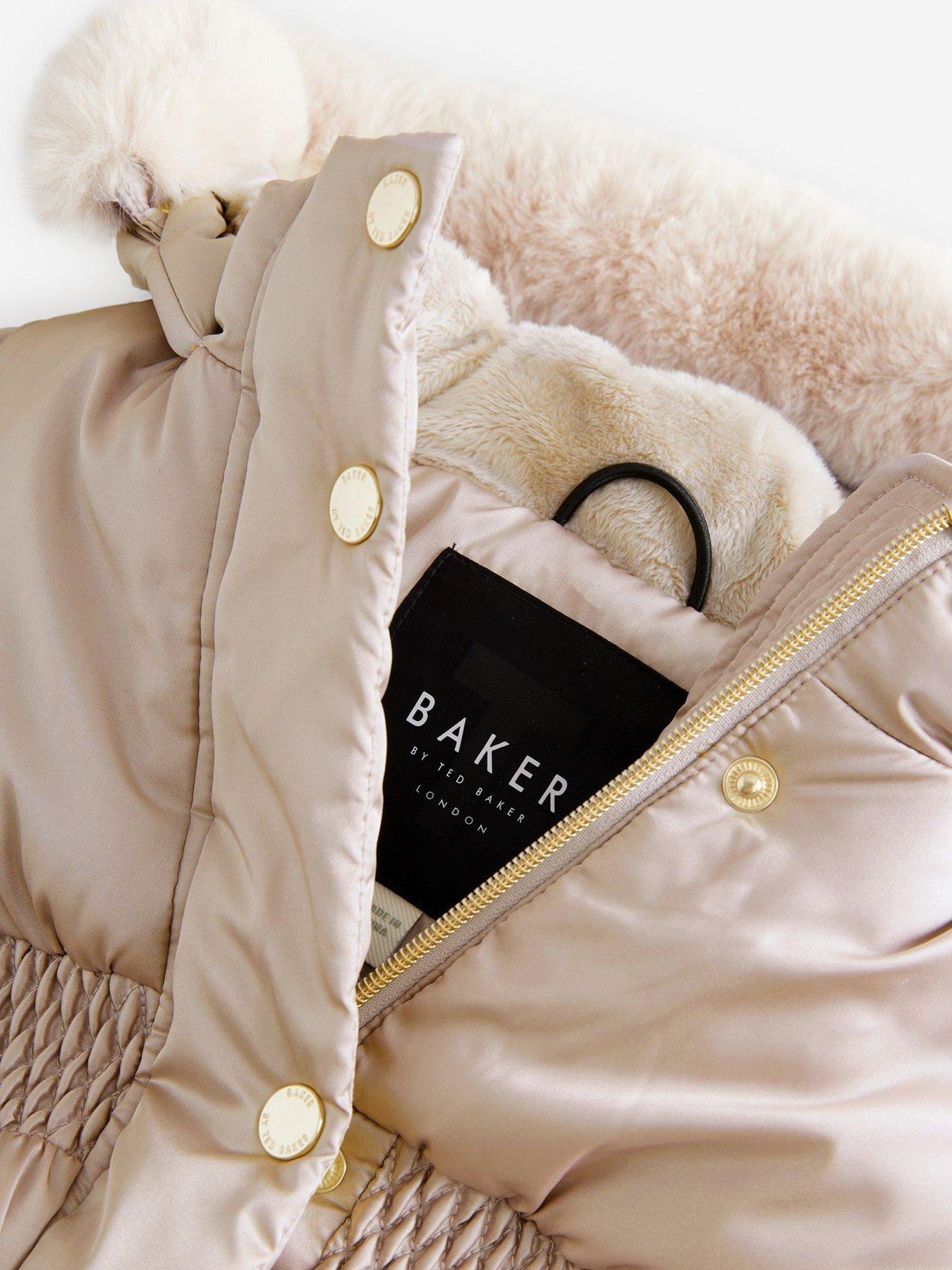 Image 6 of 6 of Ted Baker Younger Girls Bubble Coat - Beige