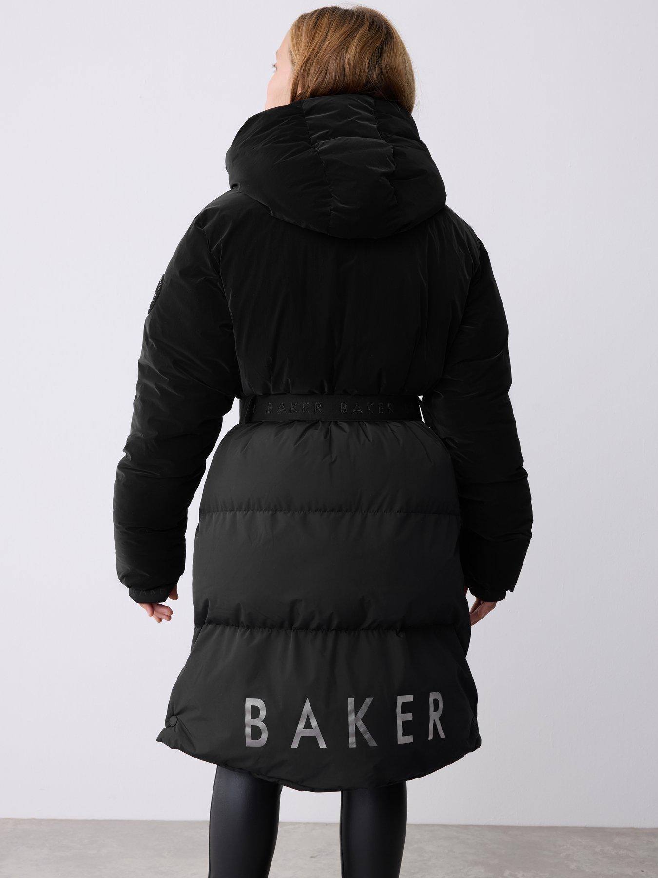 Image 2 of 6 of Ted Baker Older Girls Parka Coat - Black