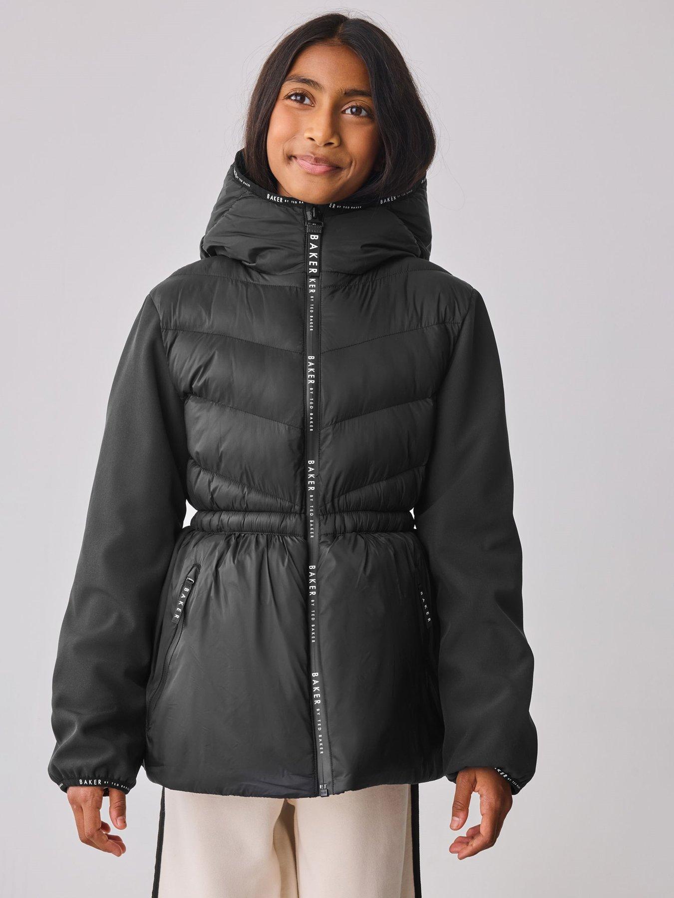 Ted Baker Girls Lightweight Coat - Black