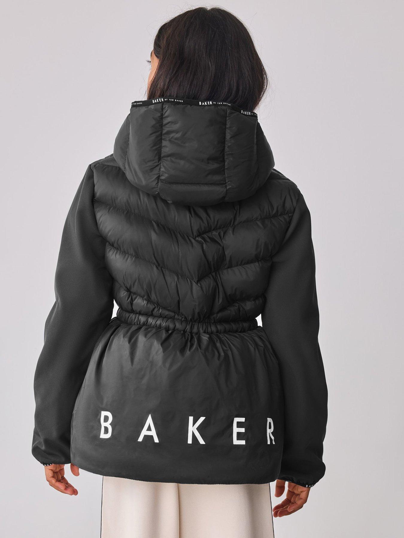 Image 2 of 6 of Ted Baker Girls Lightweight Coat - Black