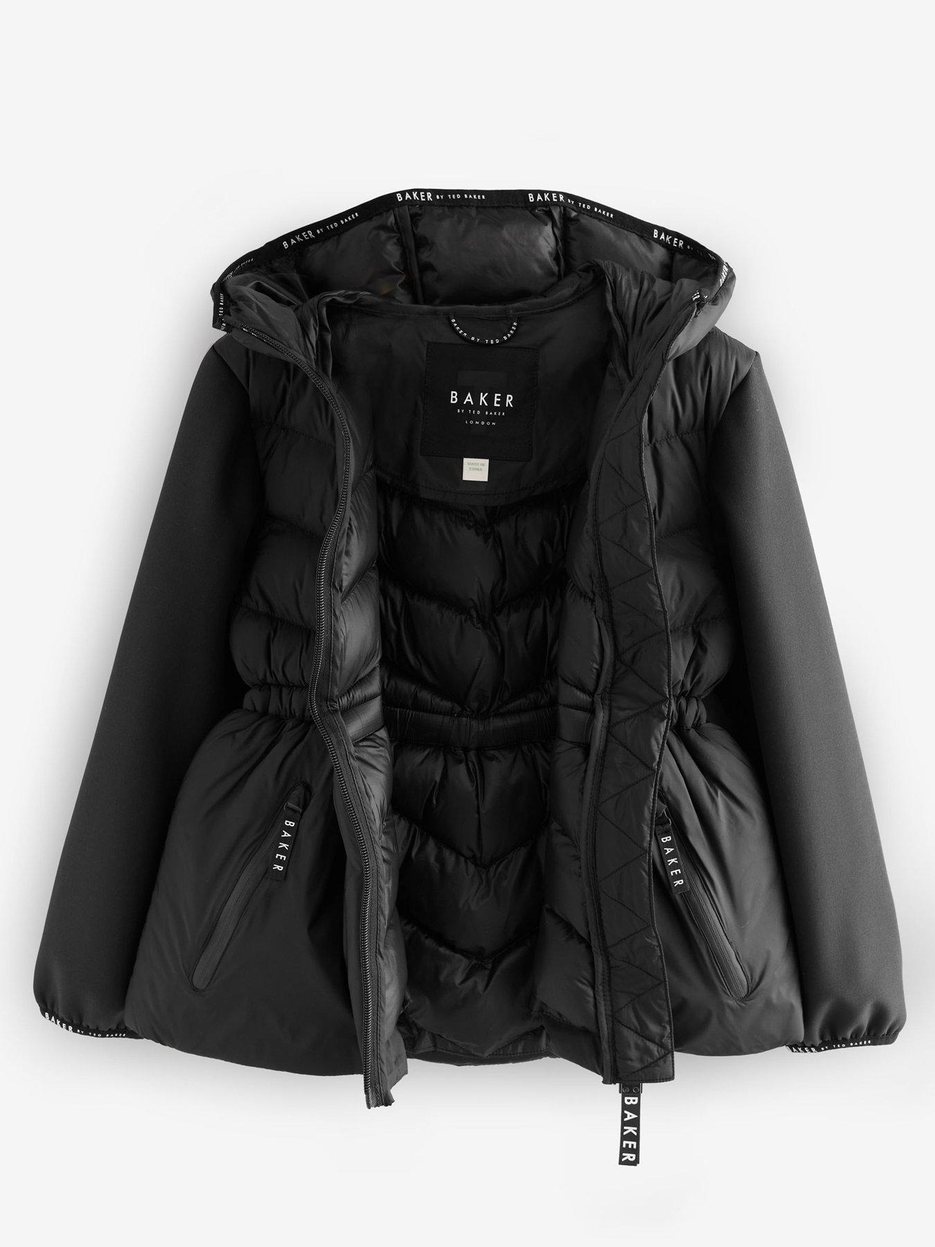 Image 5 of 6 of Ted Baker Girls Lightweight Coat - Black