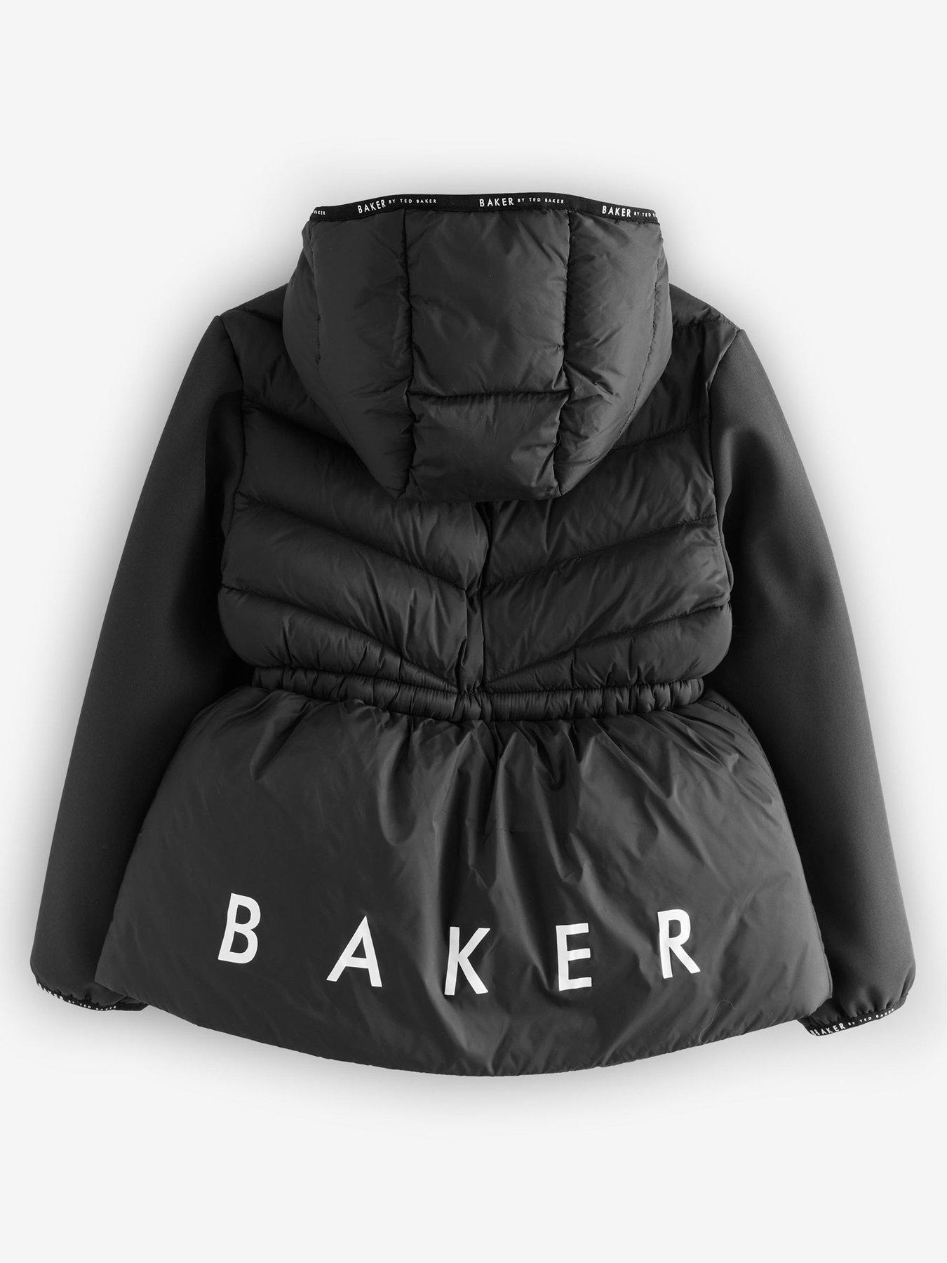Image 6 of 6 of Ted Baker Girls Lightweight Coat - Black