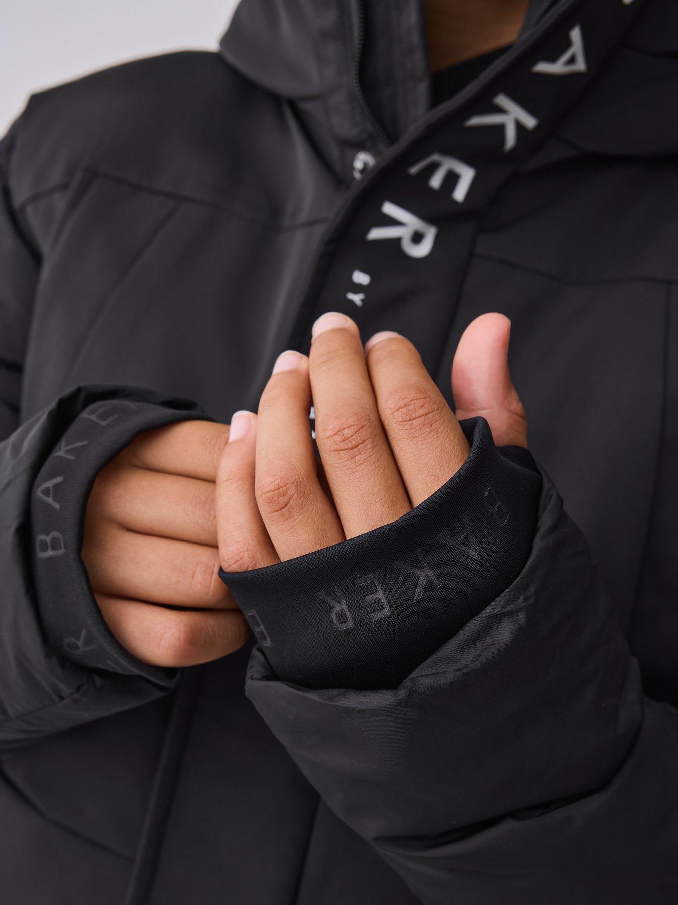 Image 6 of 7 of Ted Baker Older Boys Mid Length Coat - Black