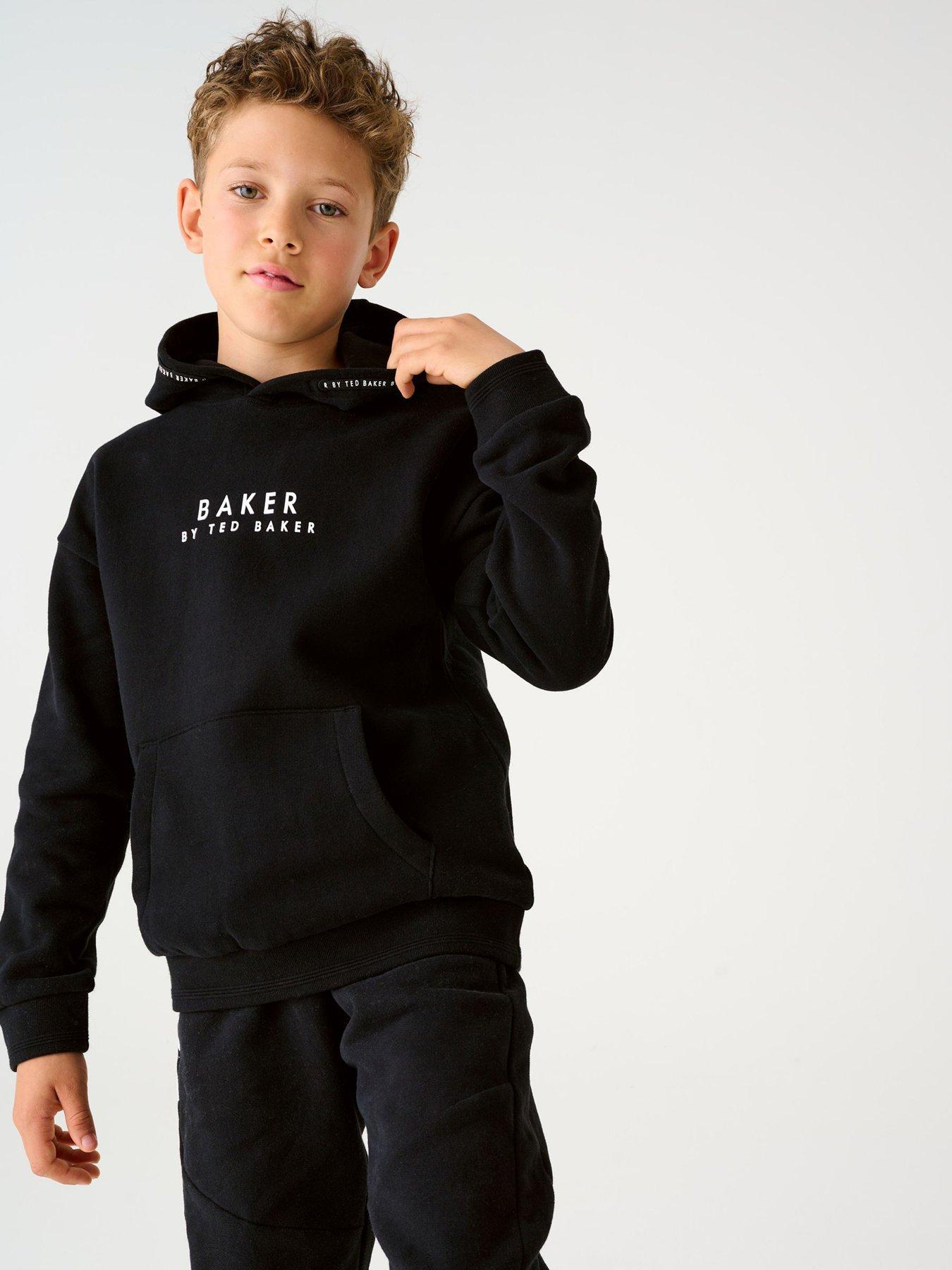 Image 1 of 7 of Ted Baker Older Boys Hoodie - Black
