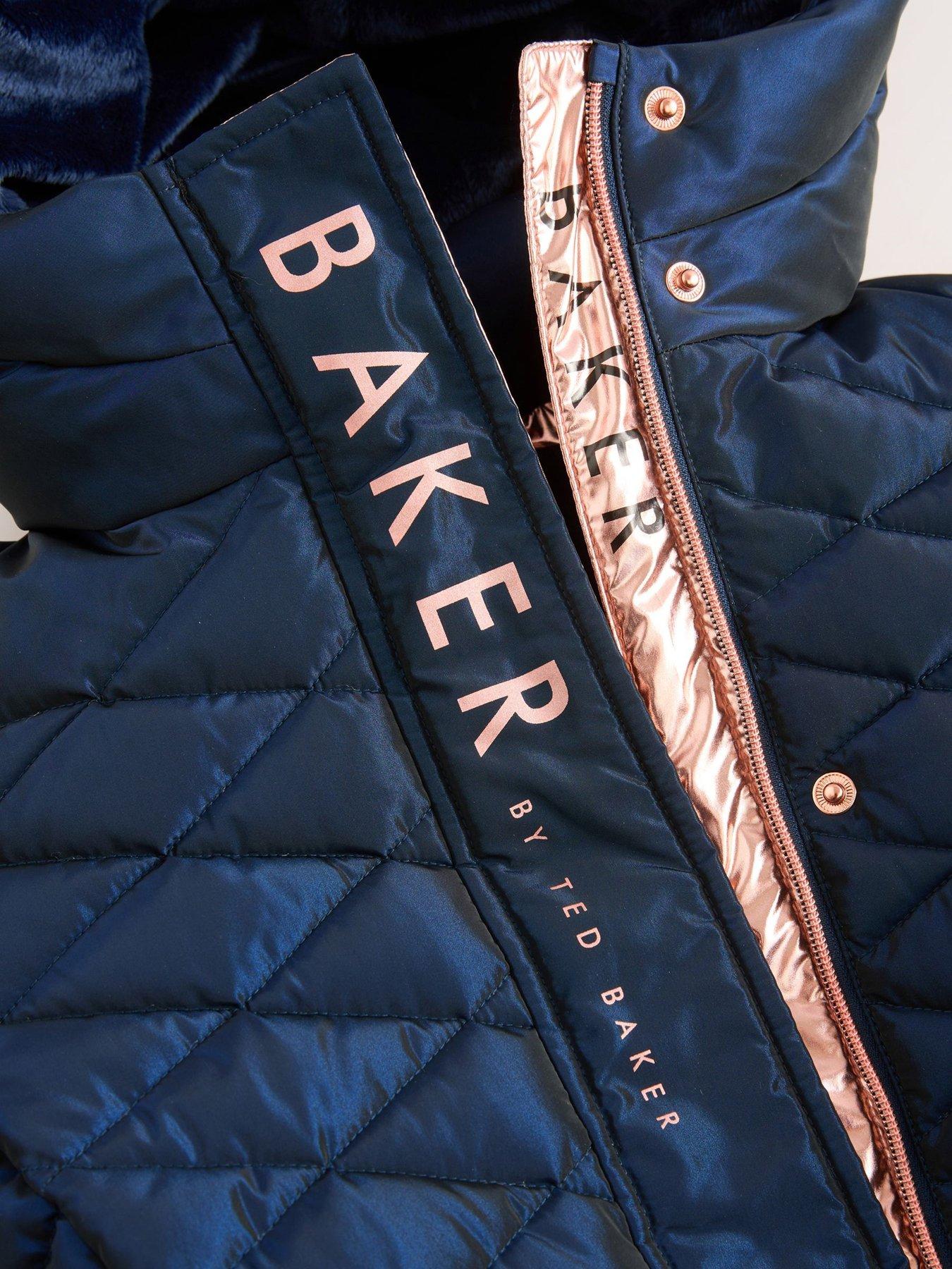 ted-baker-older-girls-midweight-coat-navydetail