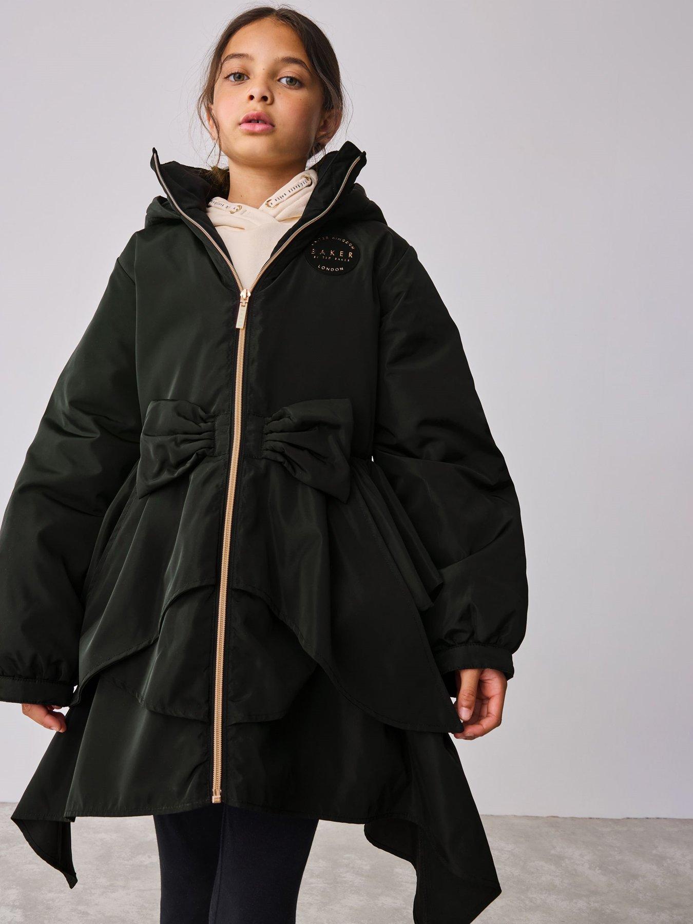 ted-baker-older-girls-bow-coat-black