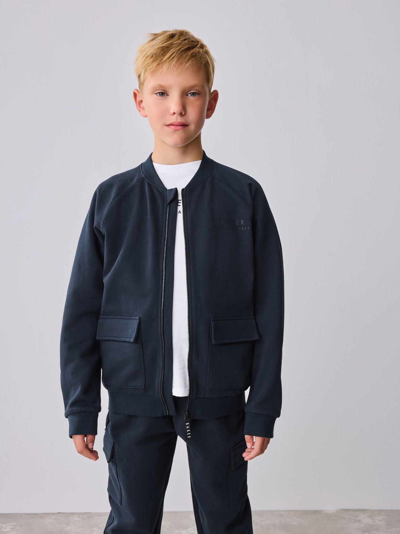 Image 3 of 6 of Ted Baker Younger Boys Bomber Set - Navy