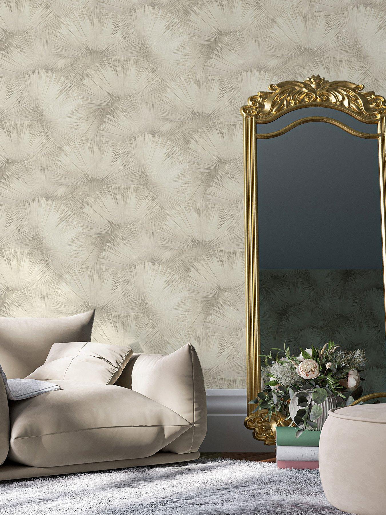 Rasch Opulenza Fan Wallpaper - Neutral