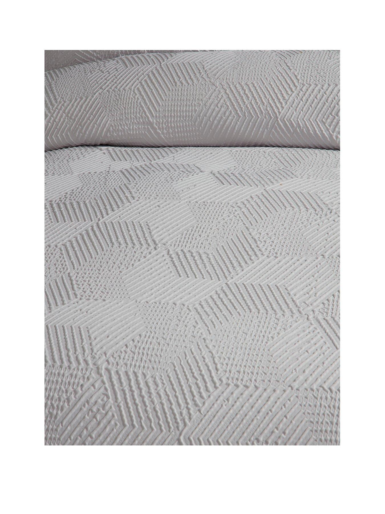 serene-embossed-geo--textured-double-duvet-cover-setstillFront